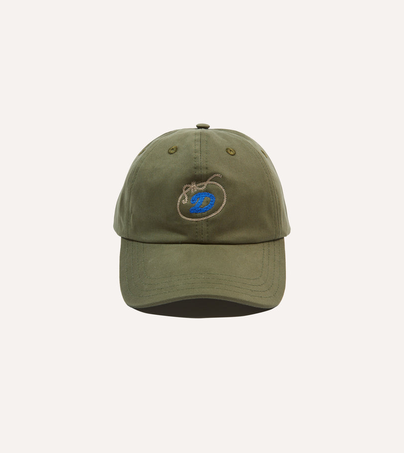 'D'Lasso Emblem Cotton Twill Baseball Cap