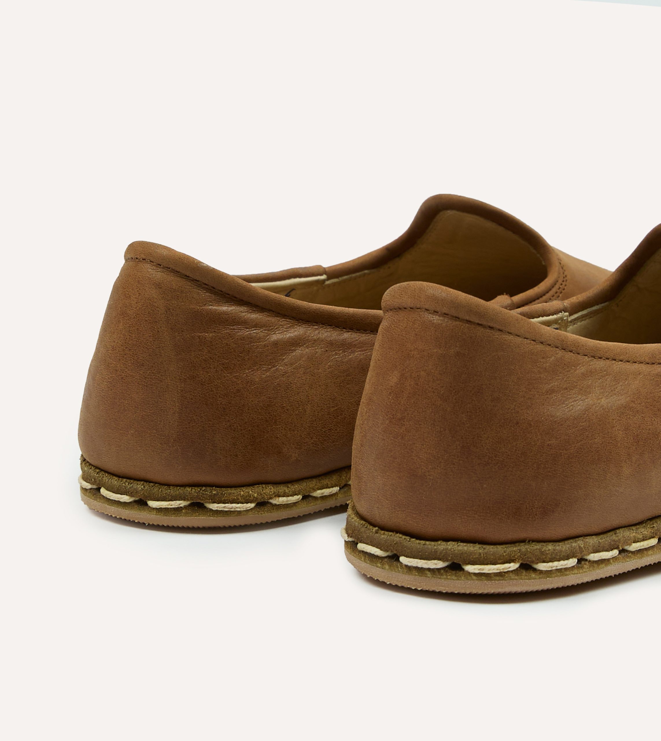 Sabah Fort Worth Brown Leather Shoes - Image 5