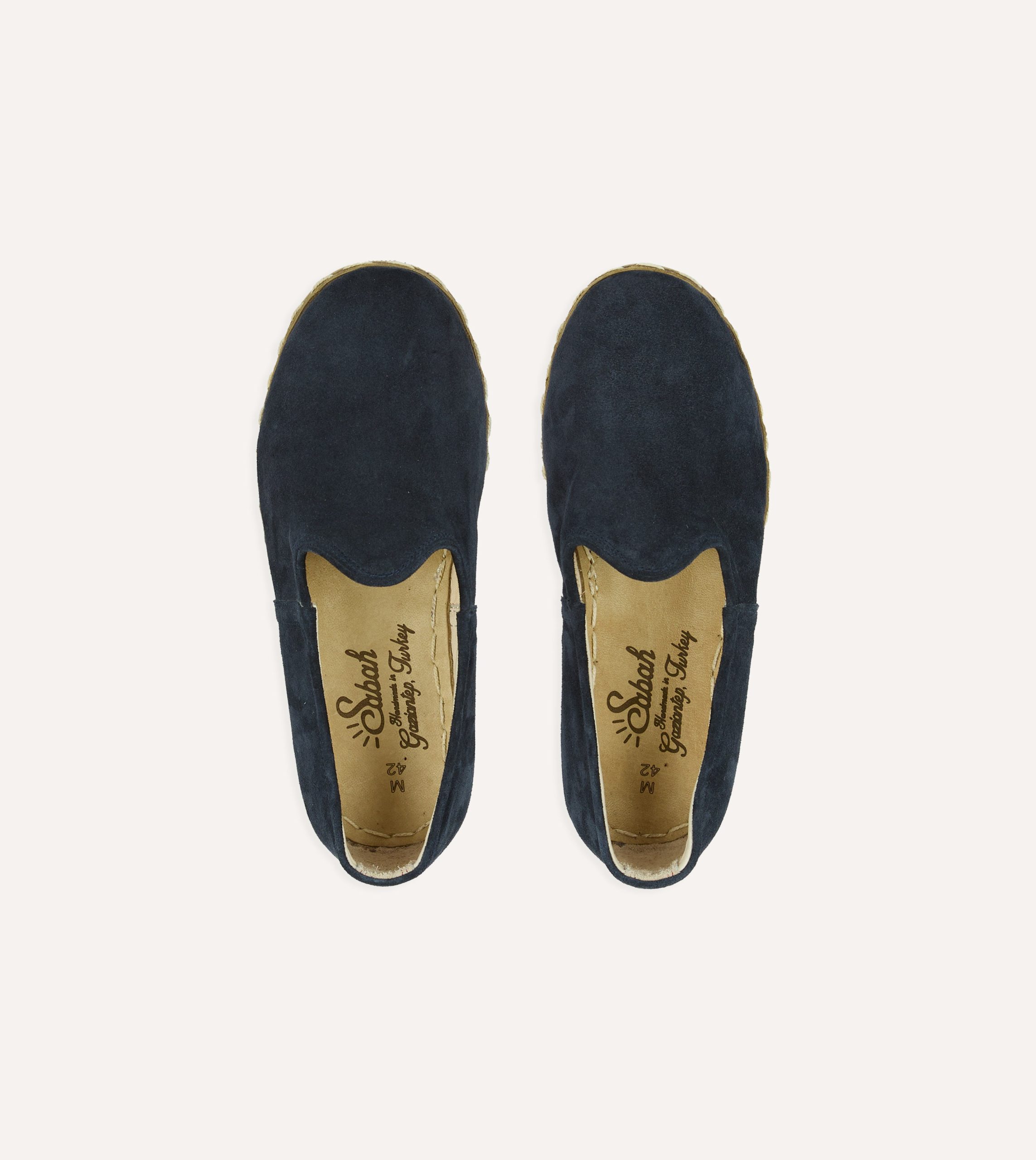 Sabah Oxford Navy Suede Shoes - Image 4