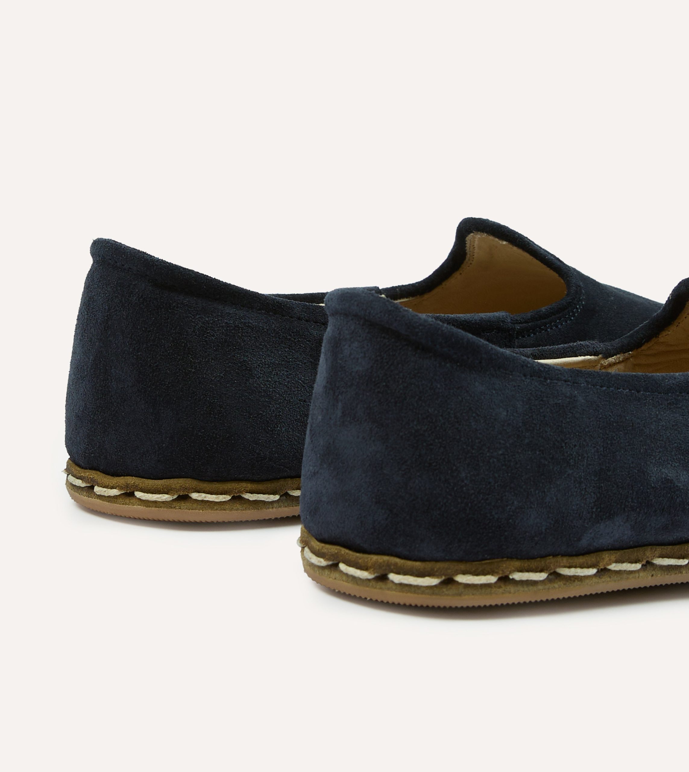 Sabah Oxford Navy Suede Shoes - Image 5