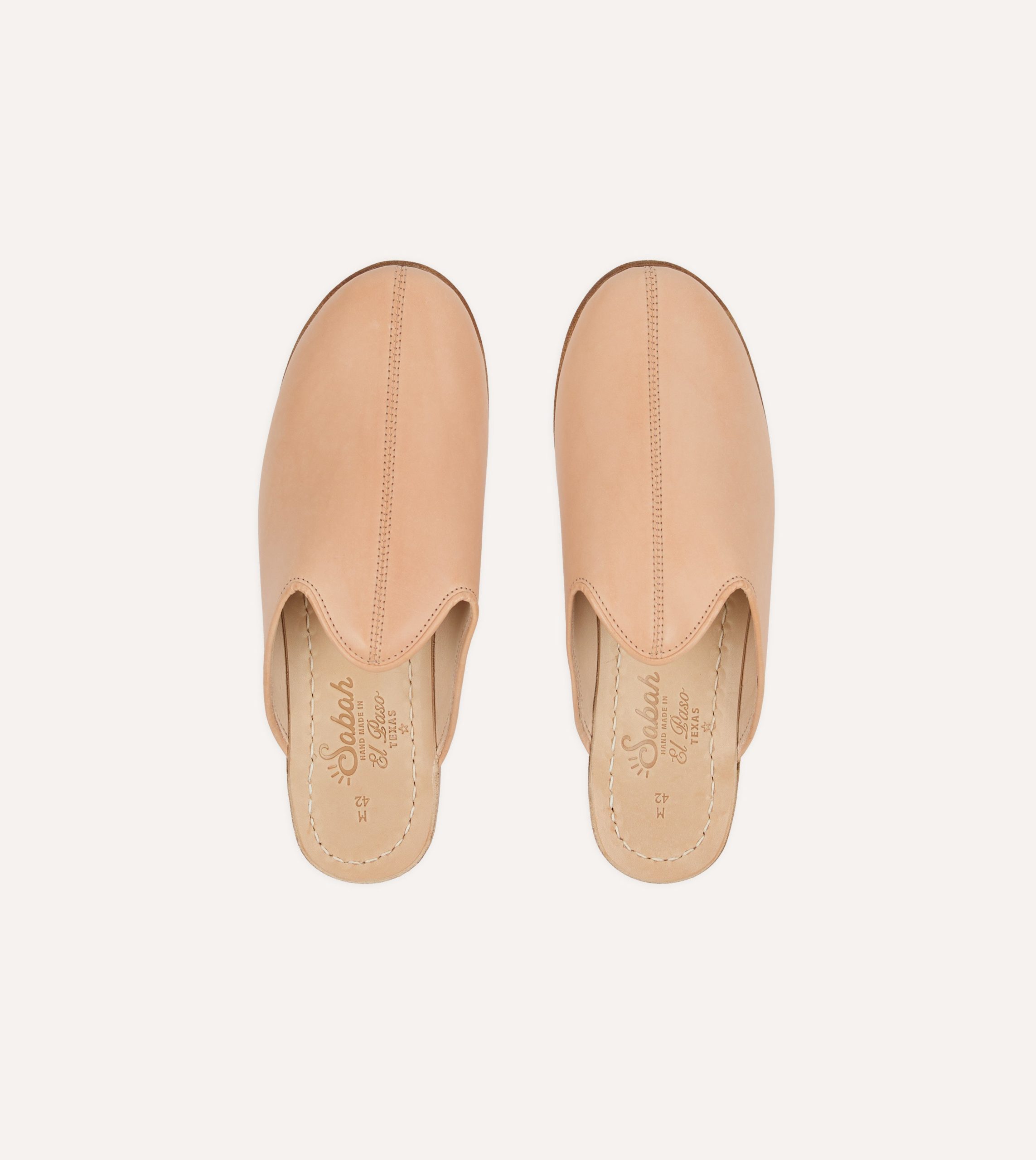 Sabah El Paso Baba Tan Leather Shoes - Image 4