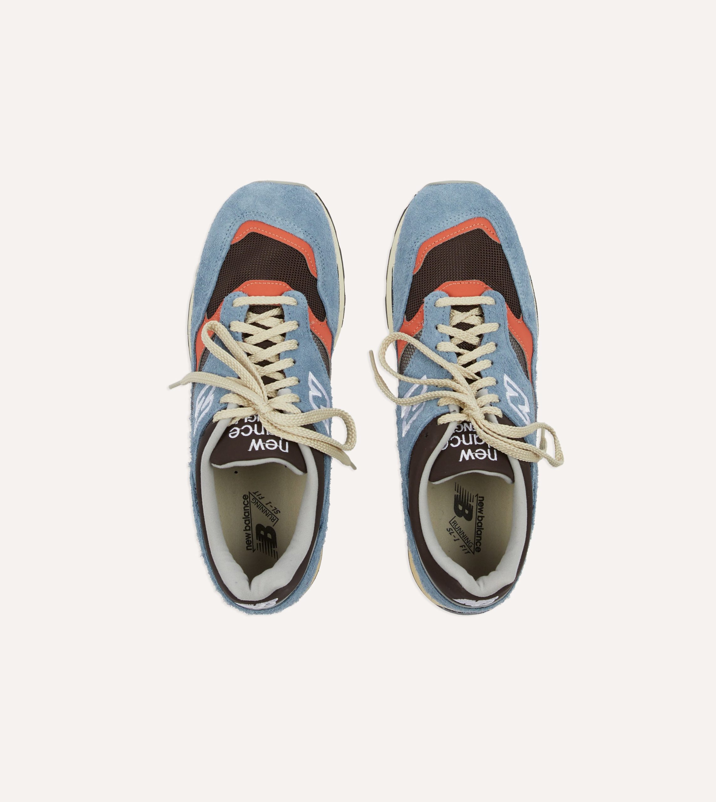 New Balance Coffee Pop Blue Made in UK 1500 Trainers - Image 4