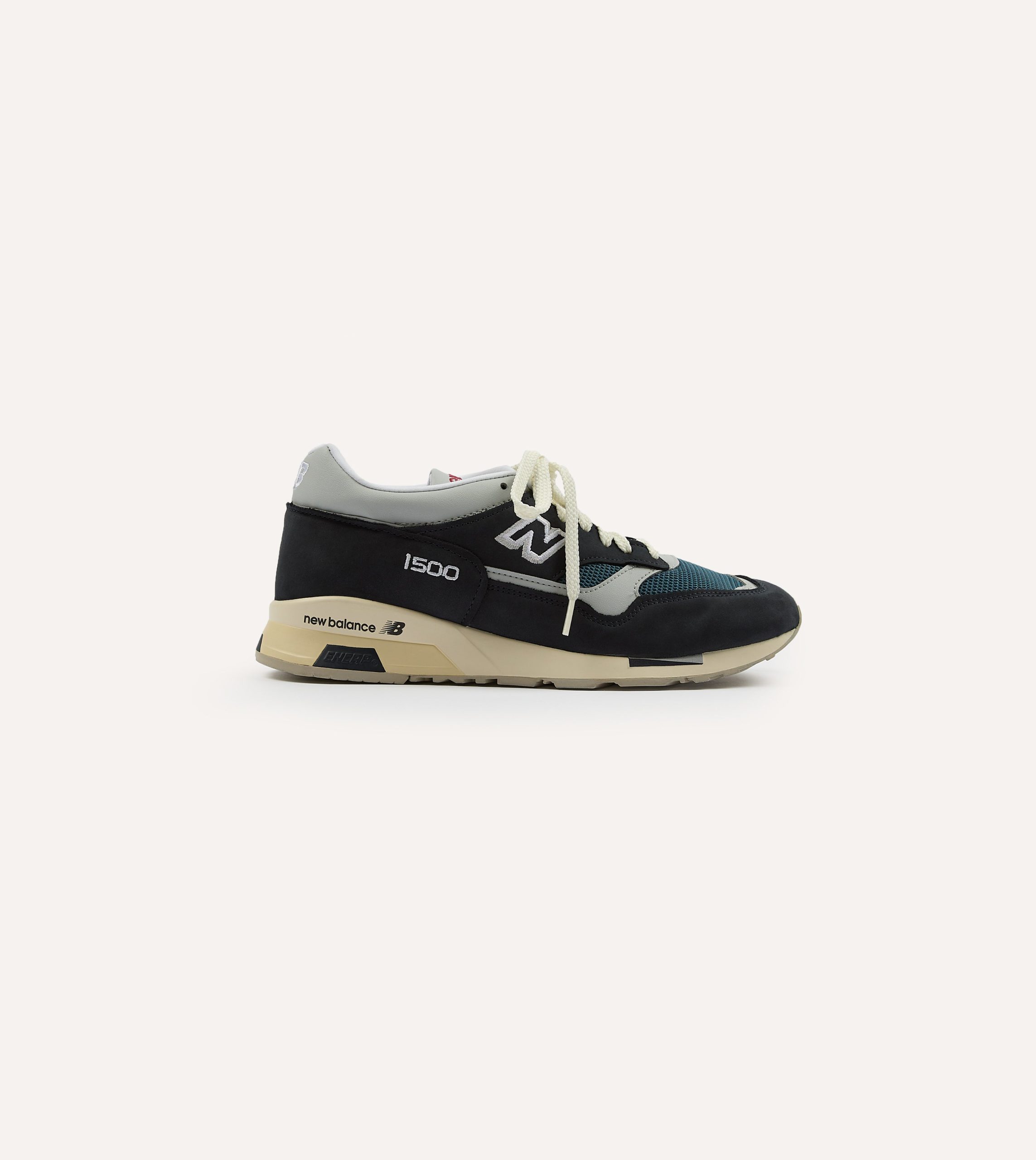New Balance Navy Vintage Sport Made in UK 1500 Trainers - Image 6