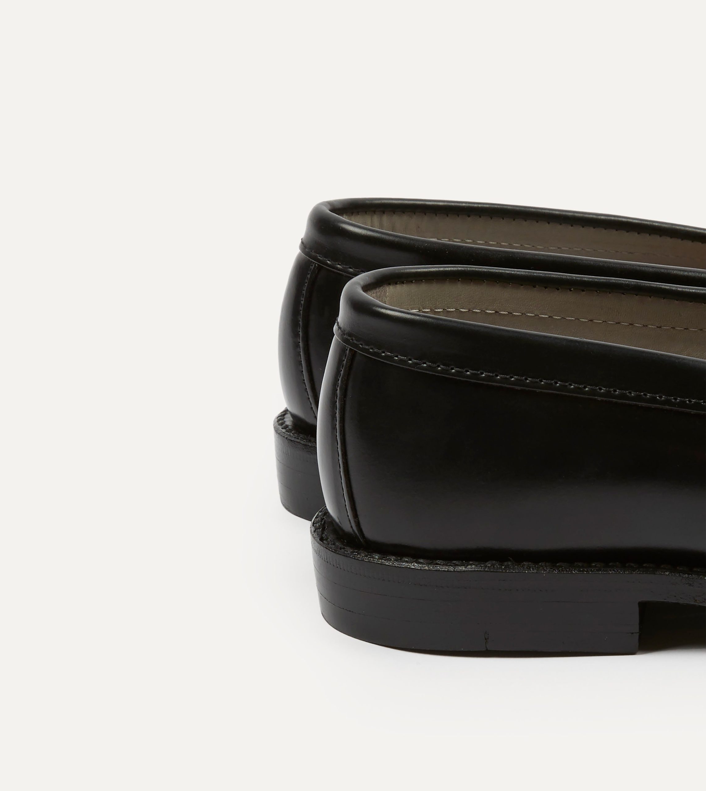 Alden Black Cordovan Handsewn Leisure Loafer - Image 4