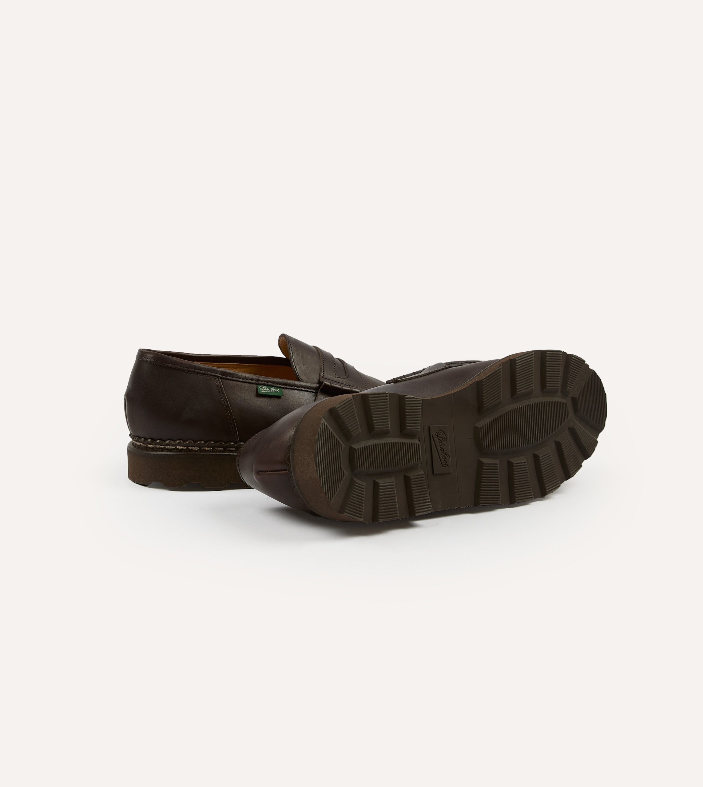 Paraboot Reims Brown Leather Loafer - Image 2