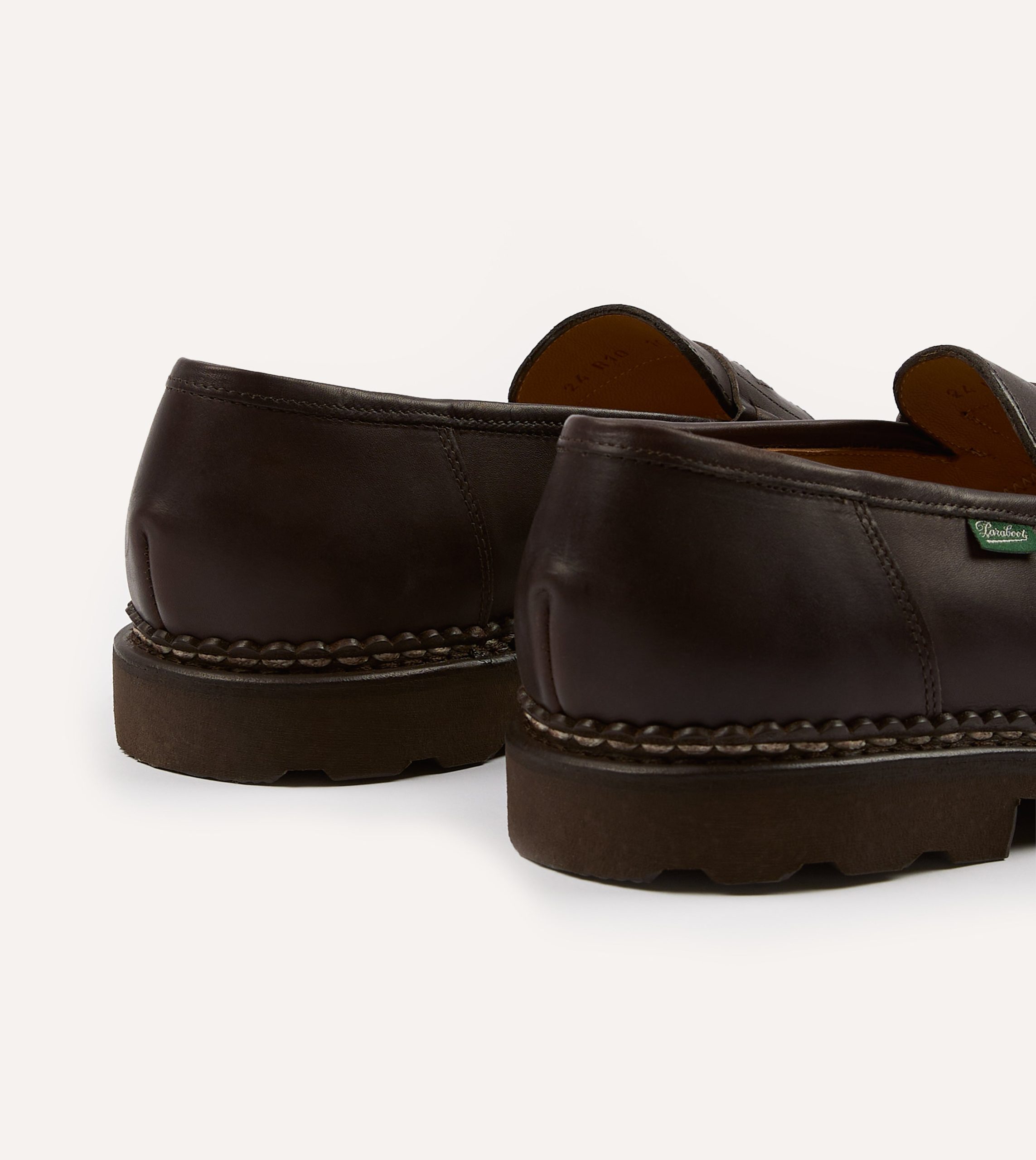 Paraboot Reims Brown Leather Loafer - Image 5
