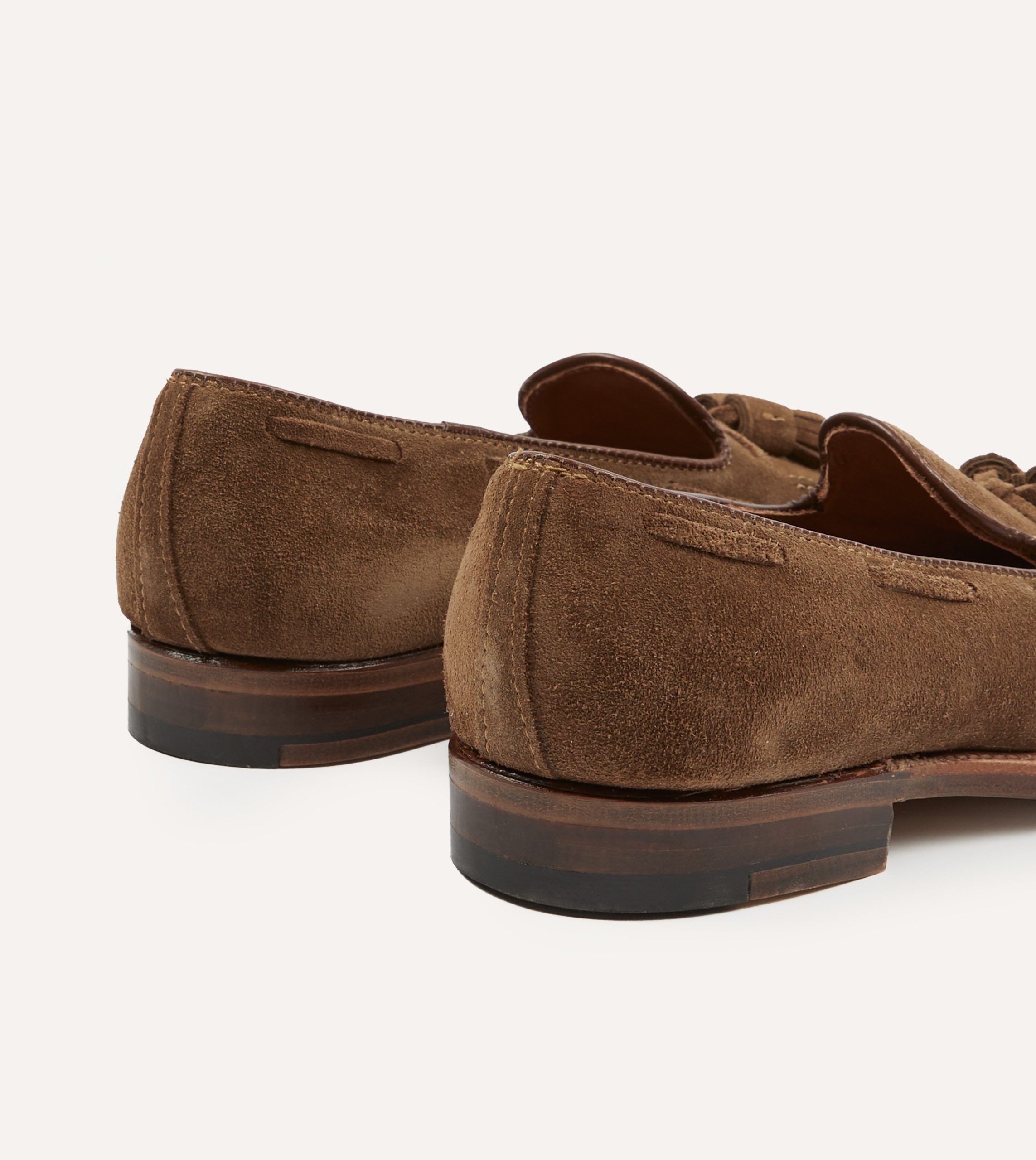 Alden Snuff Suede Tassel Loafer - Image 5