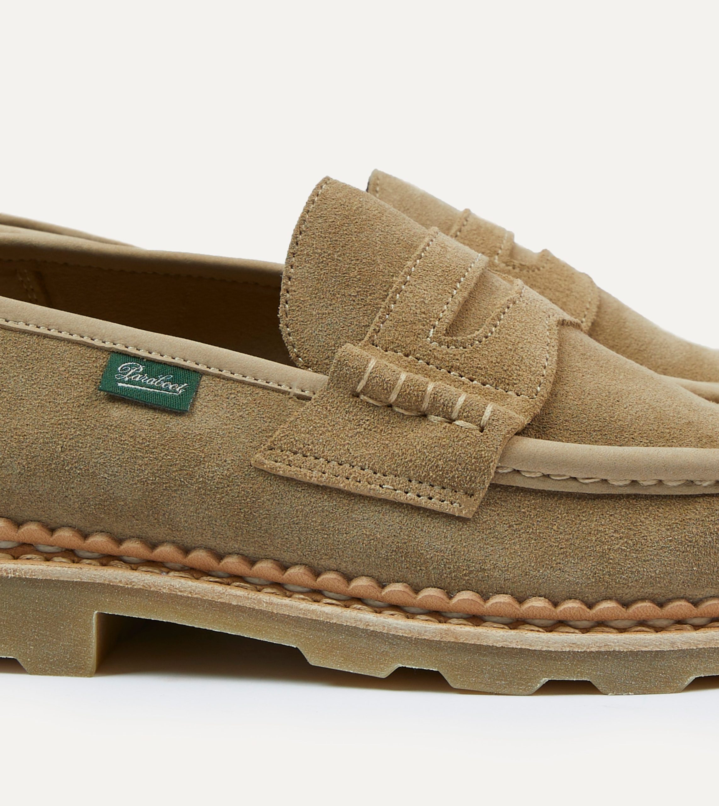 Paraboot Nantes Sand Suede Loafer - Image 3