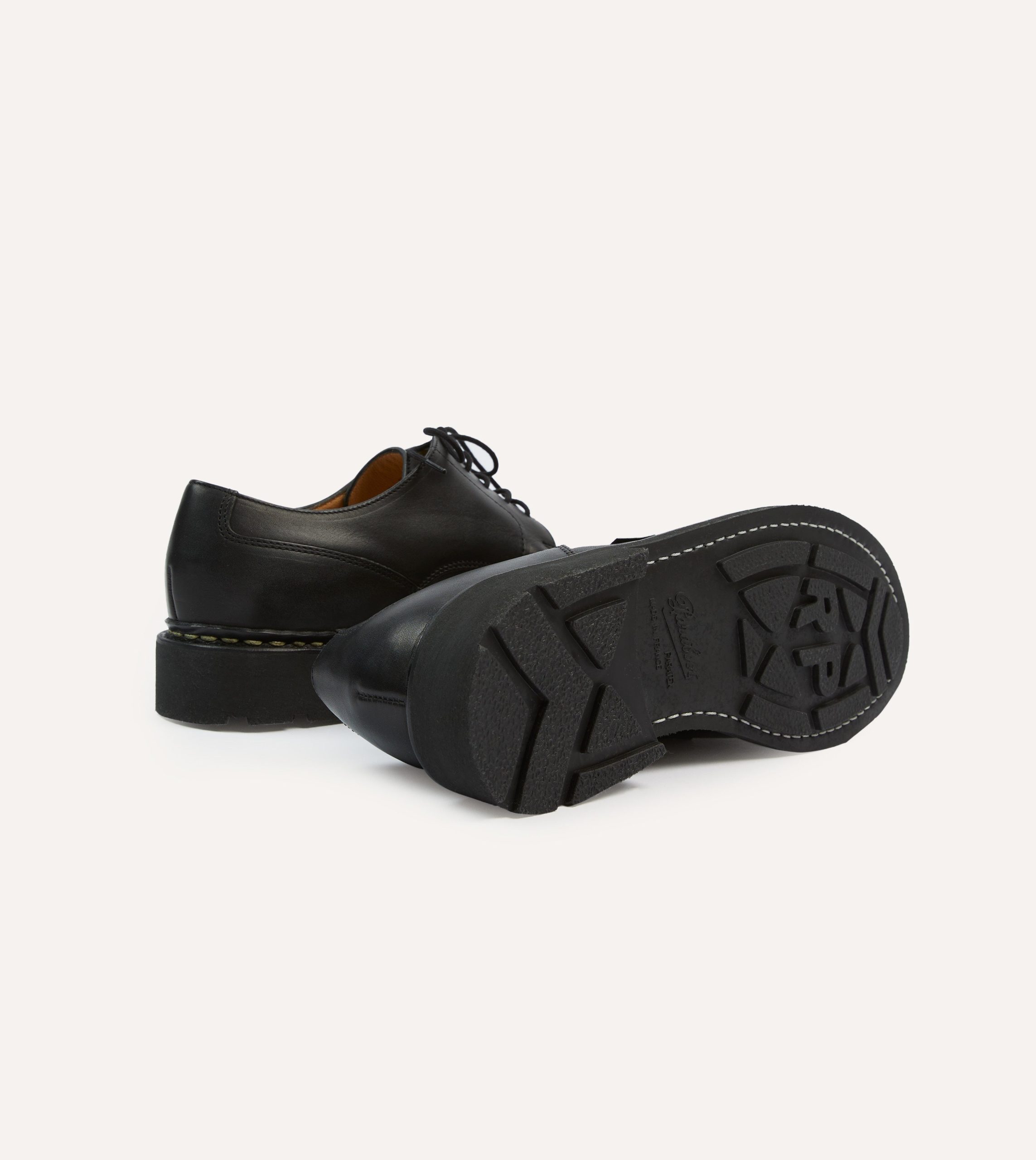 Paraboot Villandry Noir Calf Leather Derby Shoe - Image 2