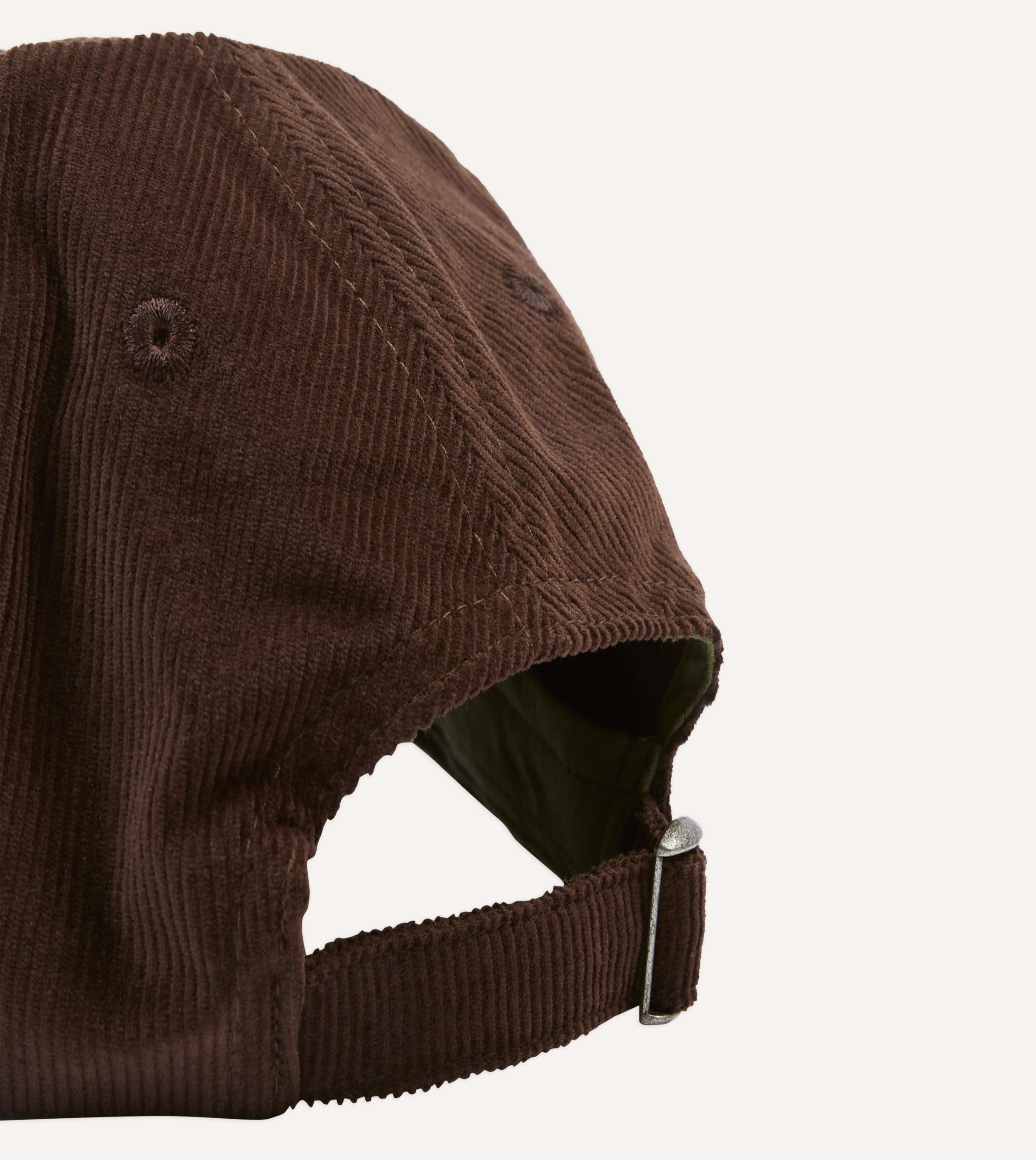 Drake's and New Balance Corduroy Cotton Baseball Cap - Image 2