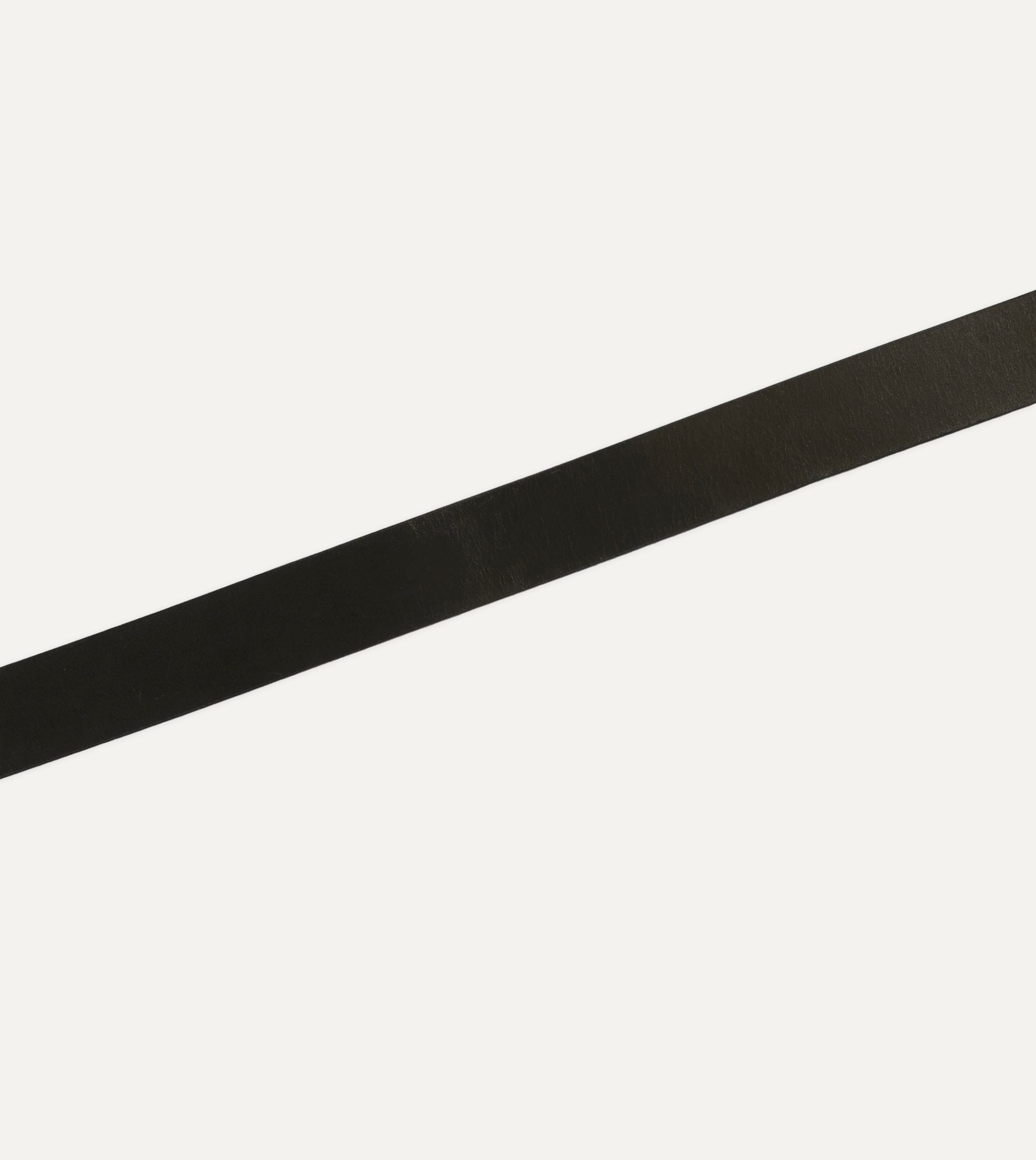 Yuketen Black Stitched D-Ring Belt - Image 4