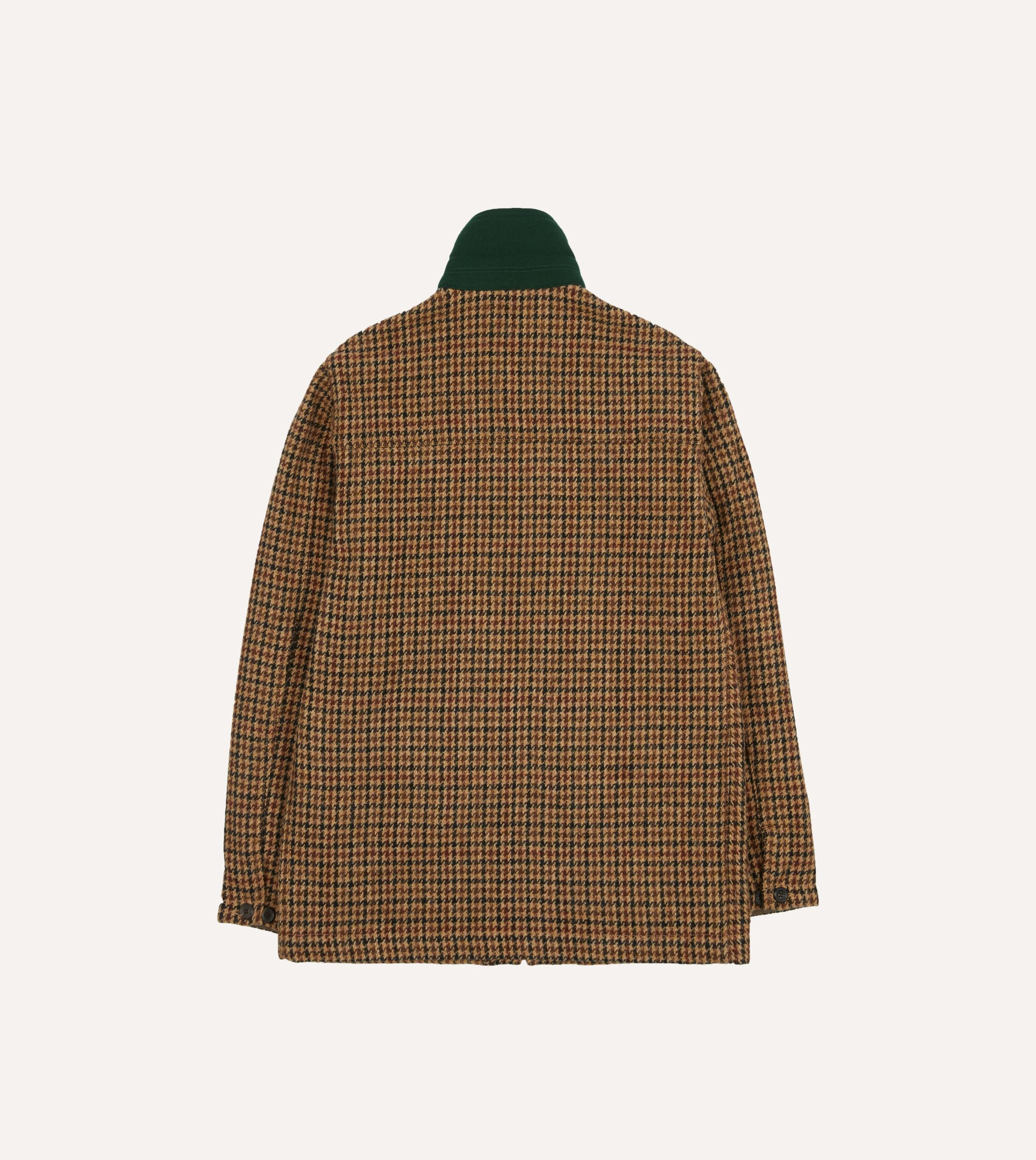 Houndstooth Check Harris Tweed Donkey Jacket - Image 9