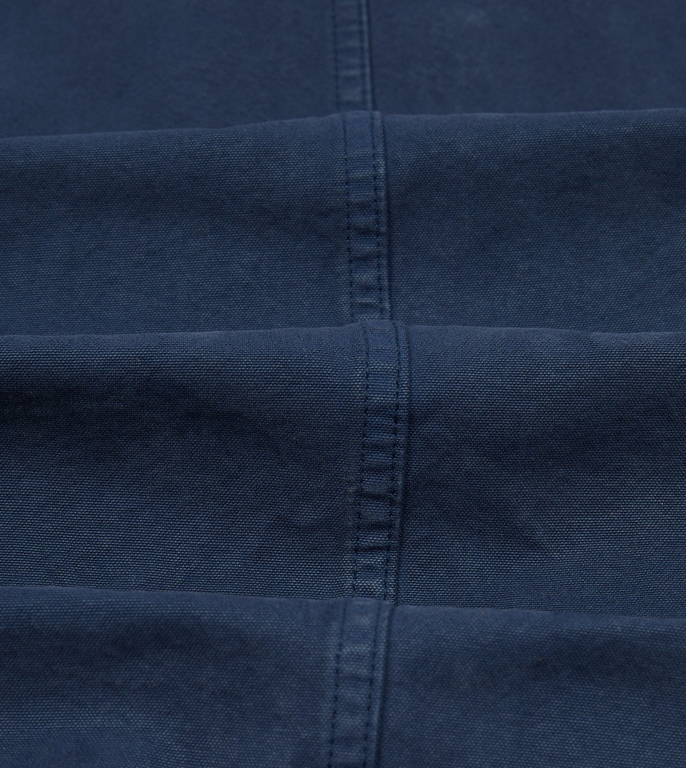Navy Cotton Duck Canvas Five-Pocket Chore Jacket - Image 2