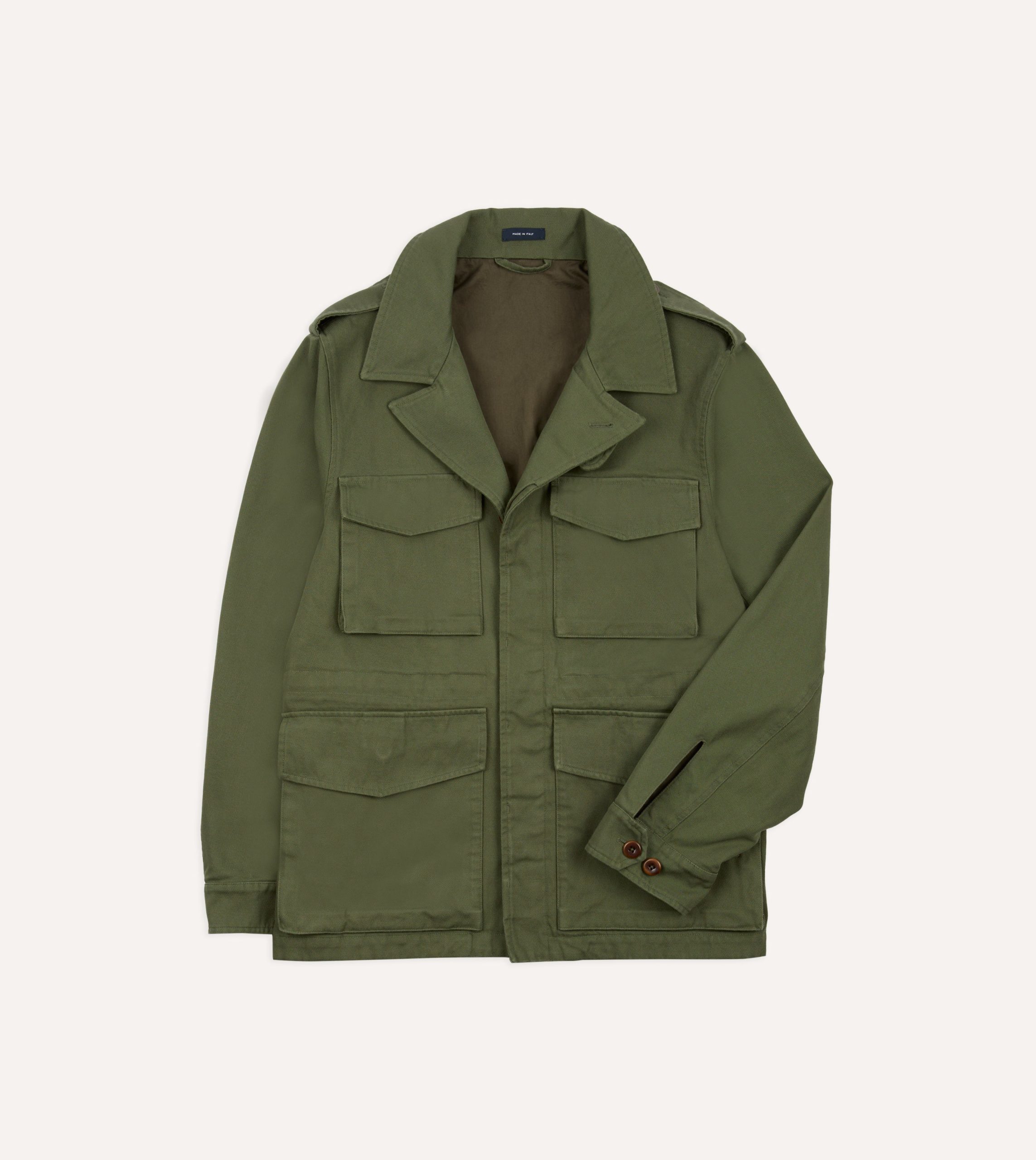 Olive Cotton D-43 Field Jacket