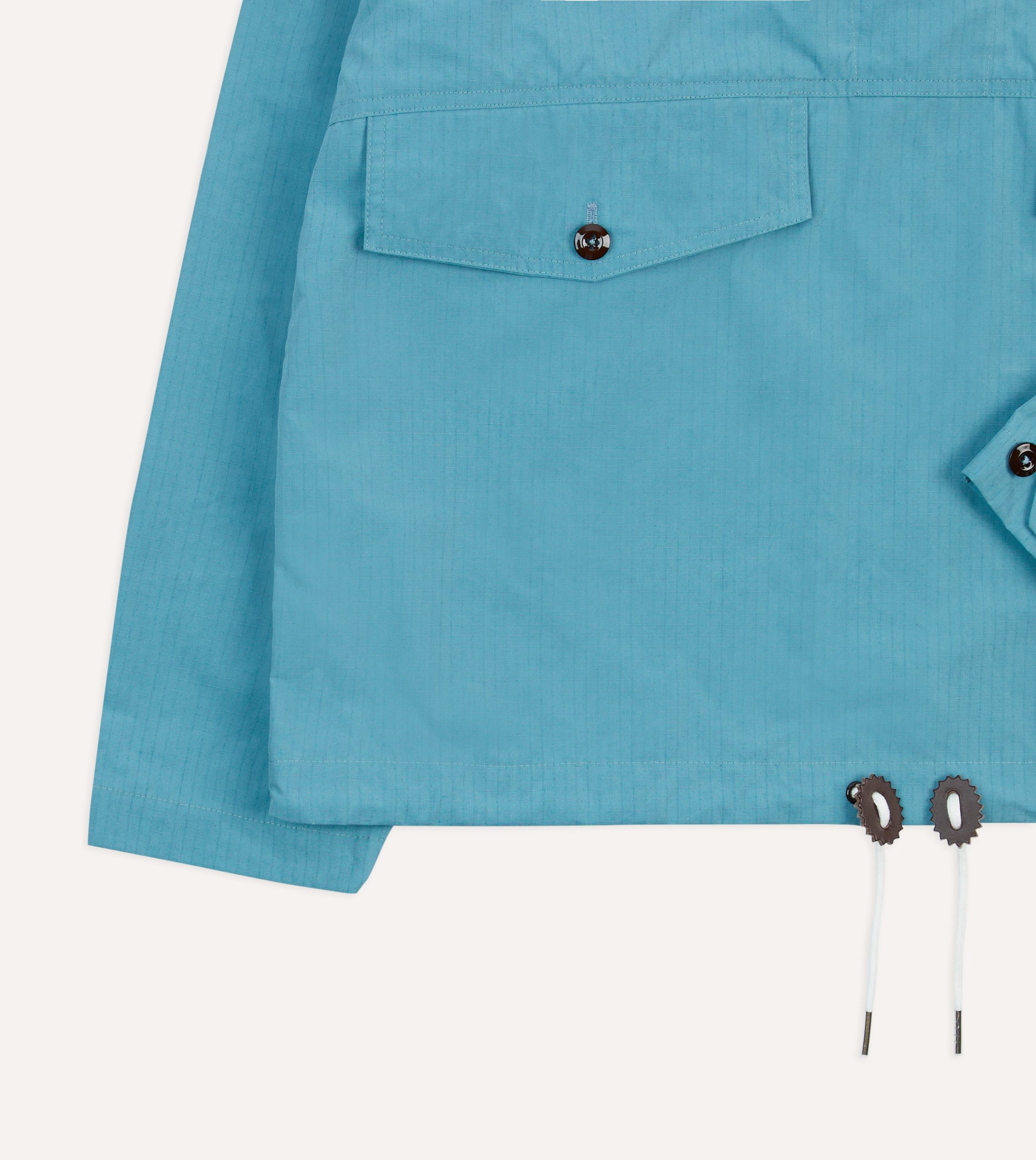 Drake's and New Balance Waxed Cotton-Nylon Hiking Cagoule - Image 5