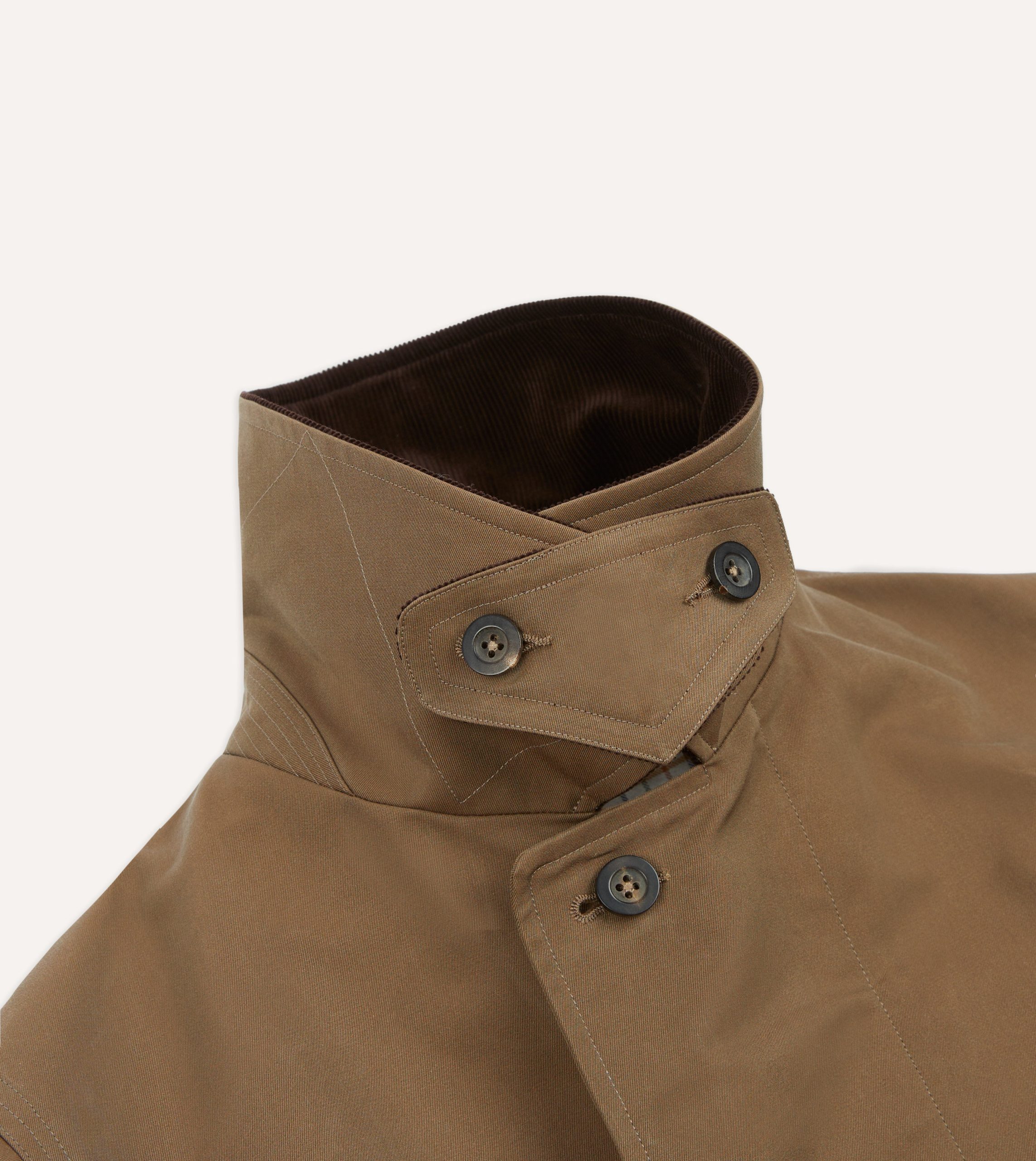 Drake's for Permanent Style Tan Rider's Raincoat - Image 4