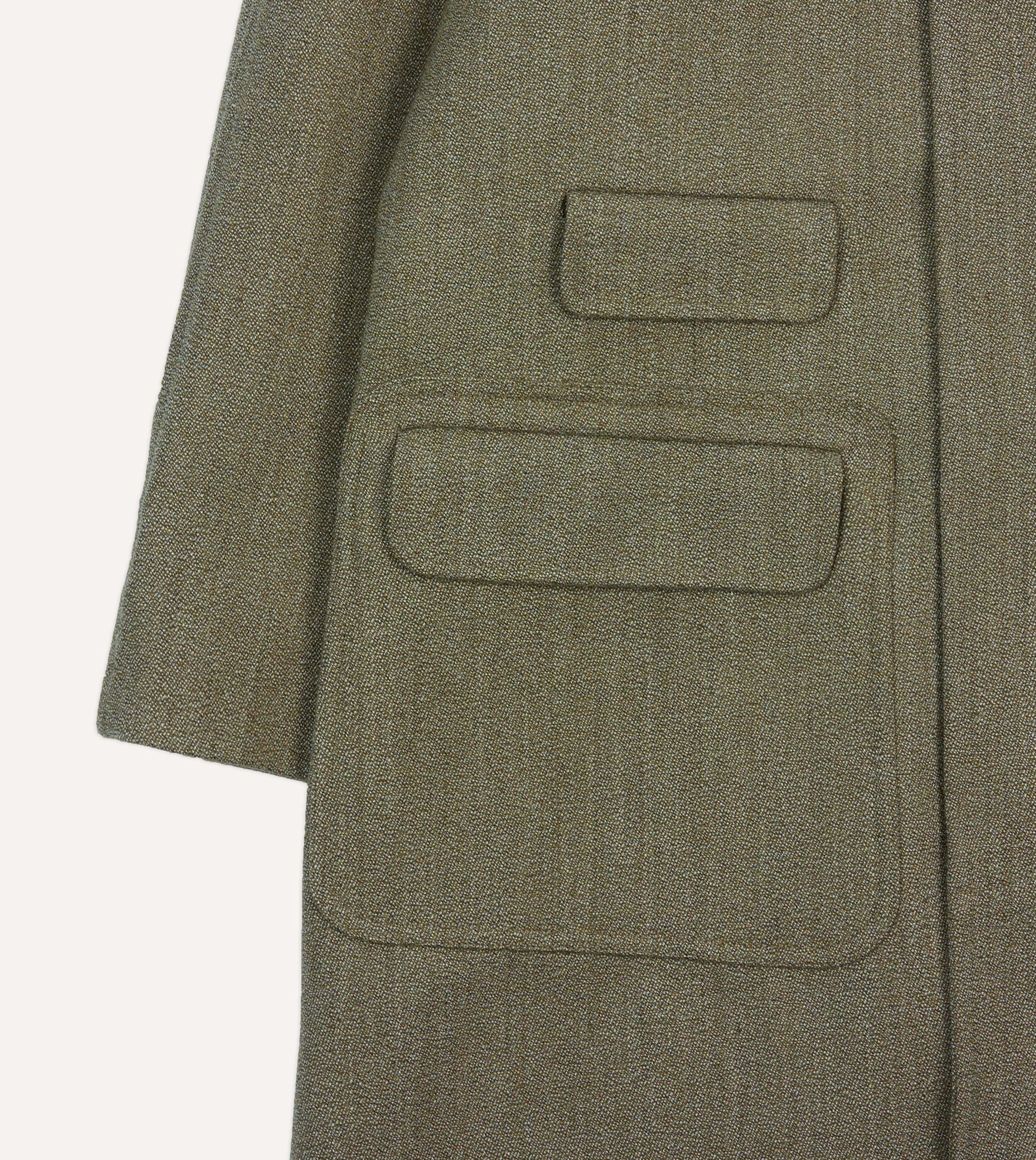 Lovat Keeper's Tweed Raglan Coat - Image 6
