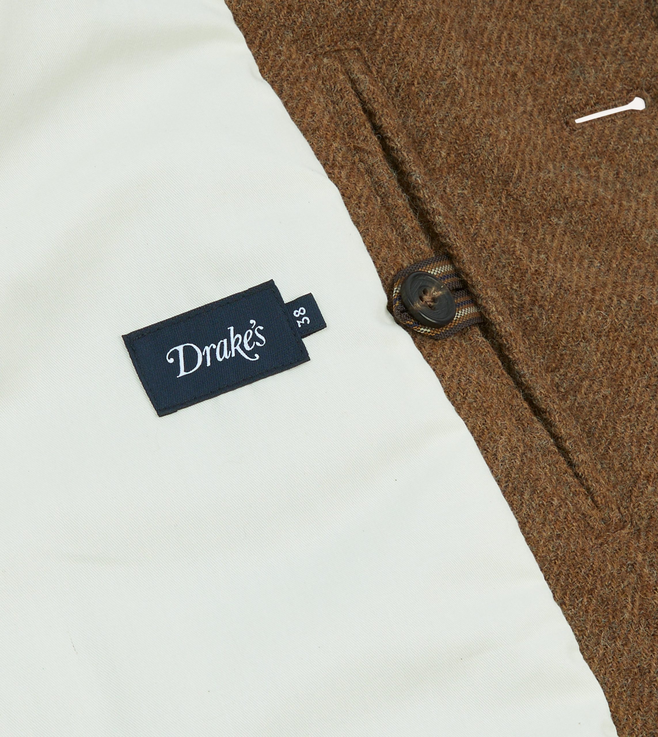 Brown Wool Car Coat - Image 6