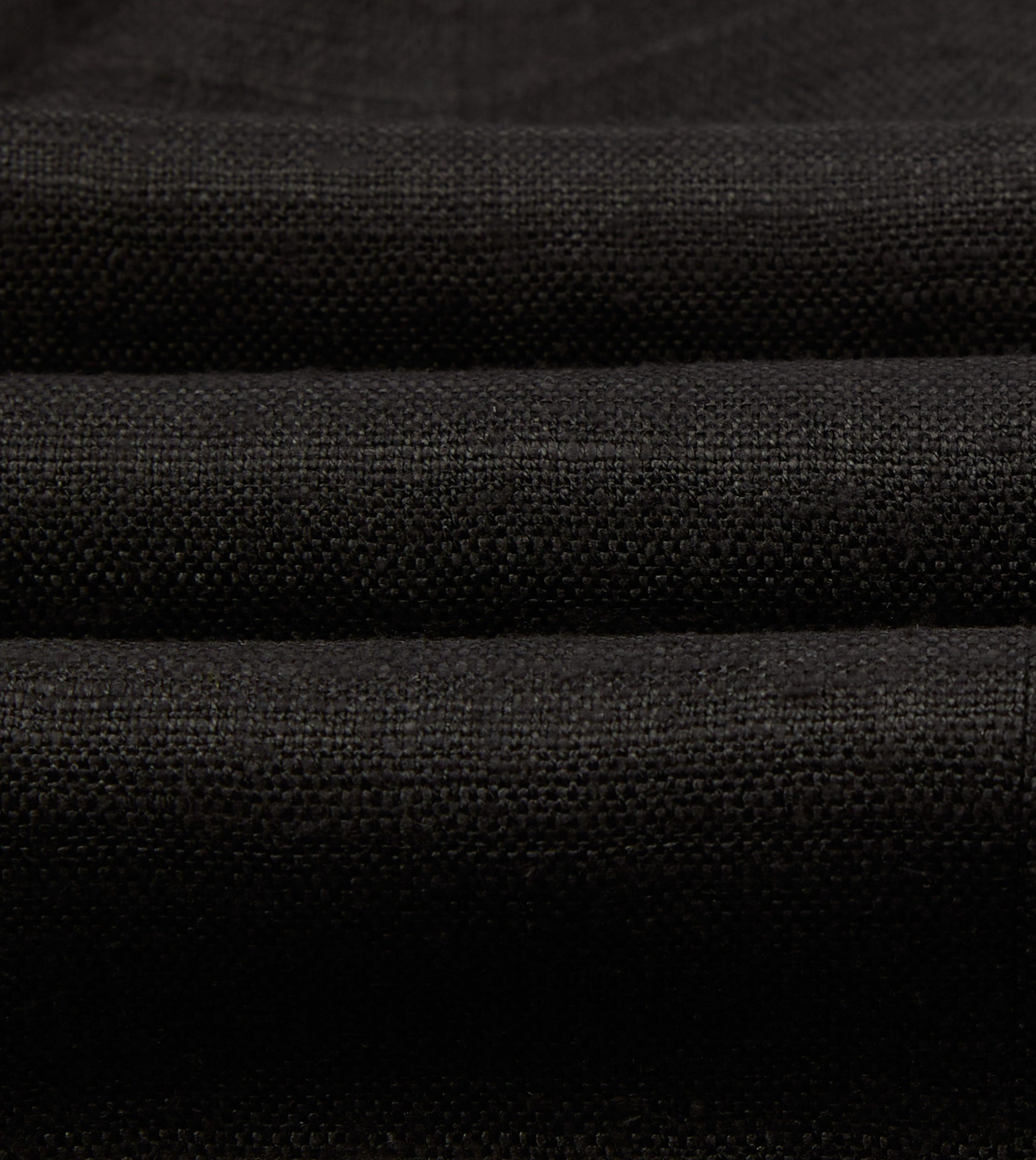 Black Tussah Silk Double-Breasted Evening Jacket - Image 2