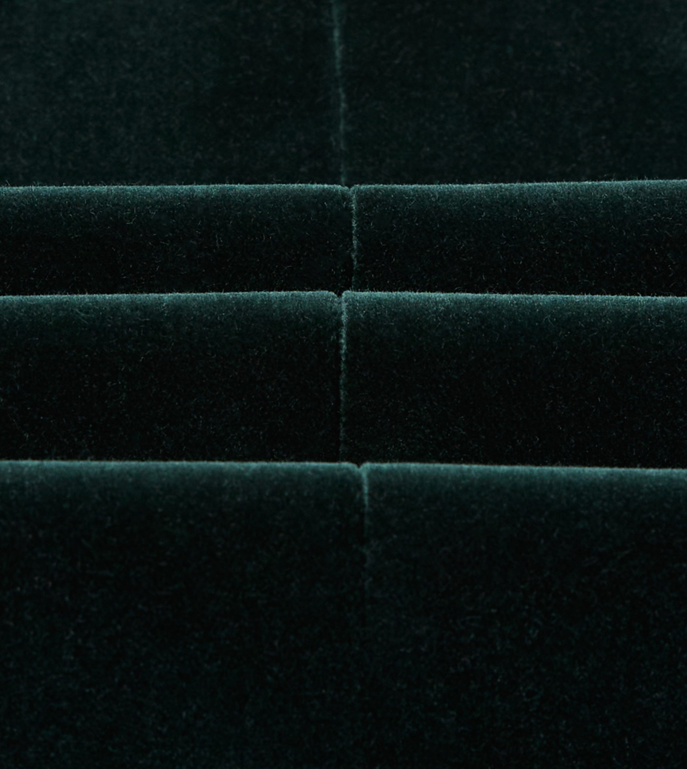 Green Velvet Double-Breasted Blazer - Image 2