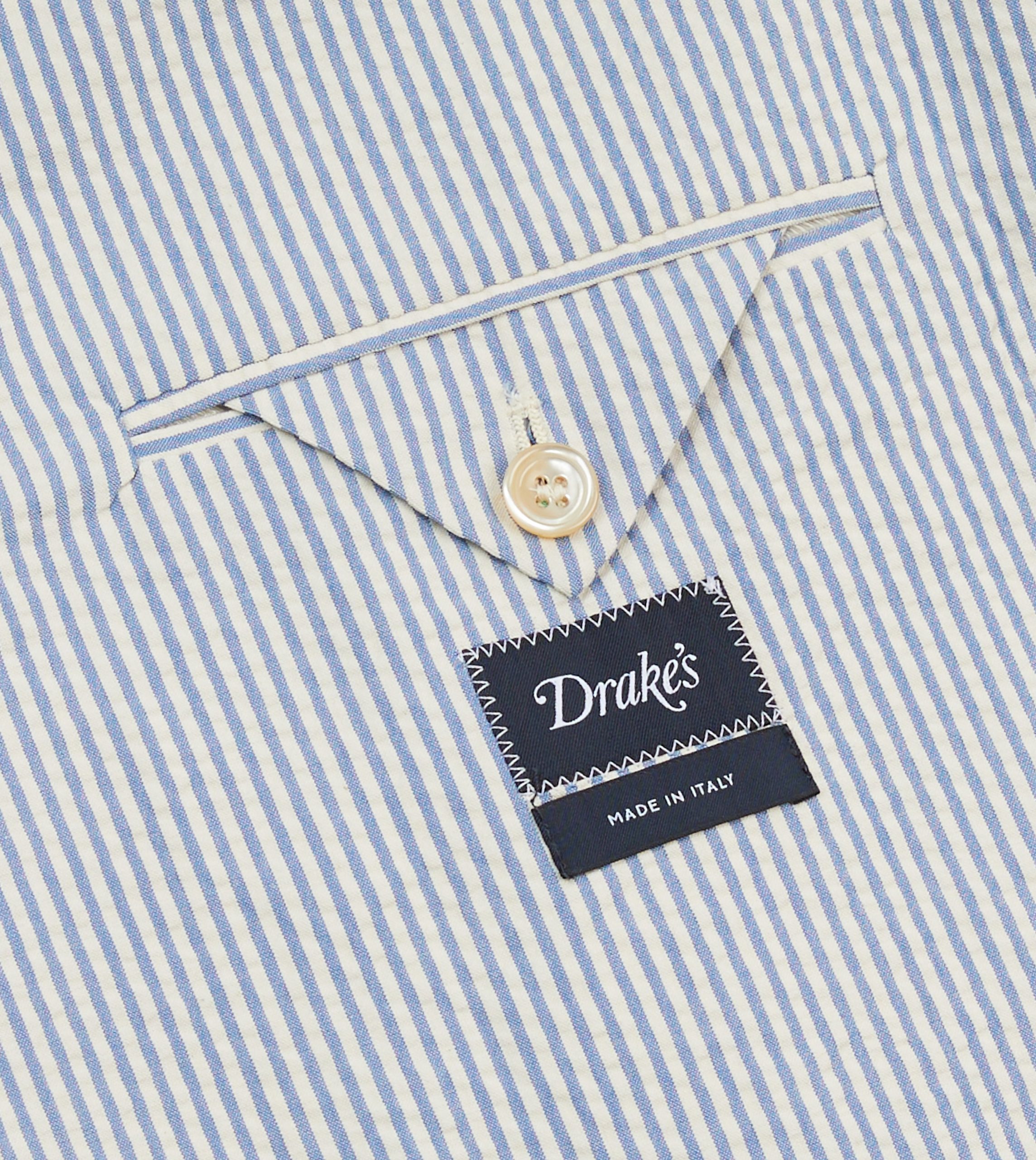 Seersucker Cotton Tailored Jacket - Image 7