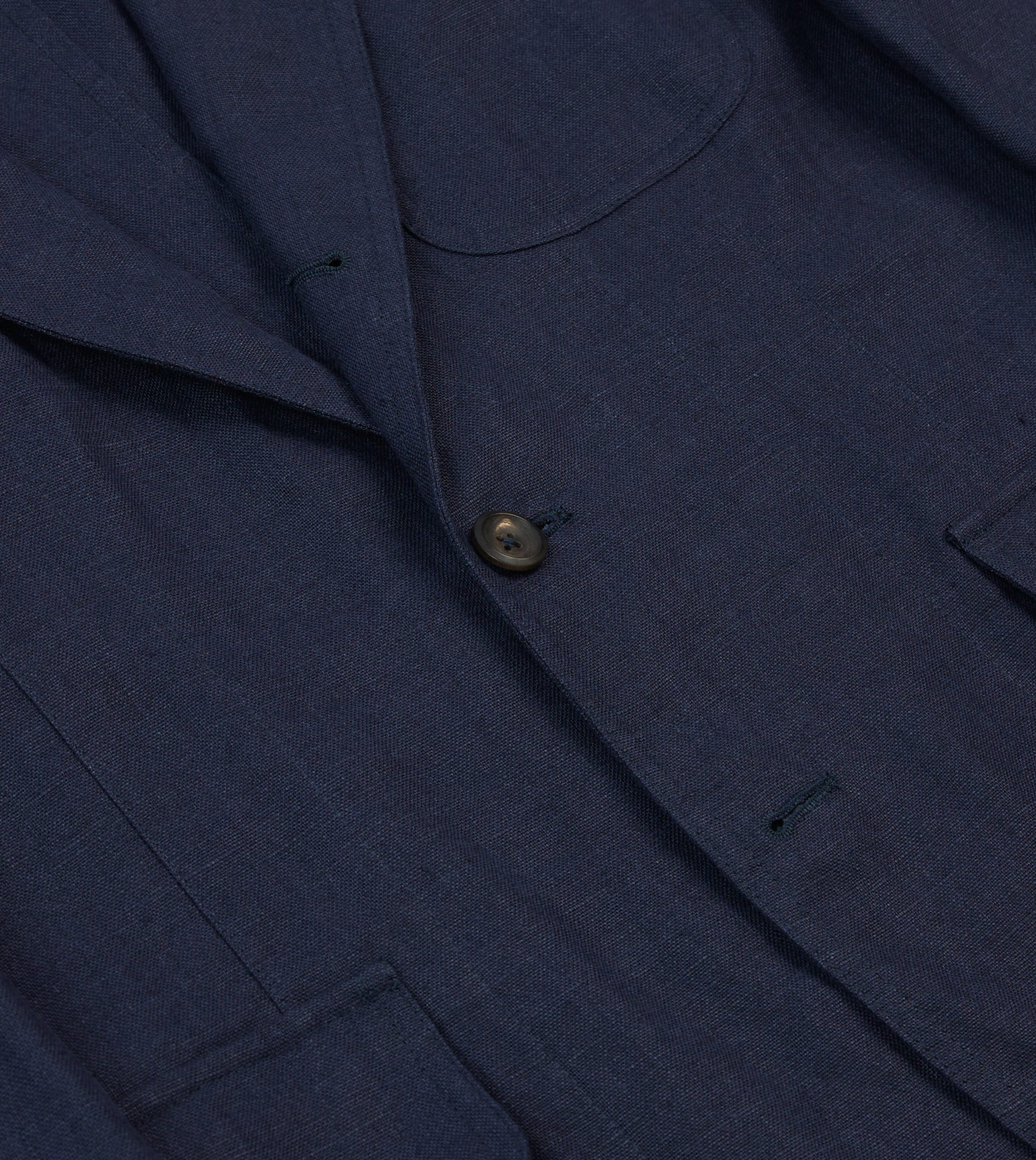 Navy Antique Linen Games Blazer Mk. I - Image 5