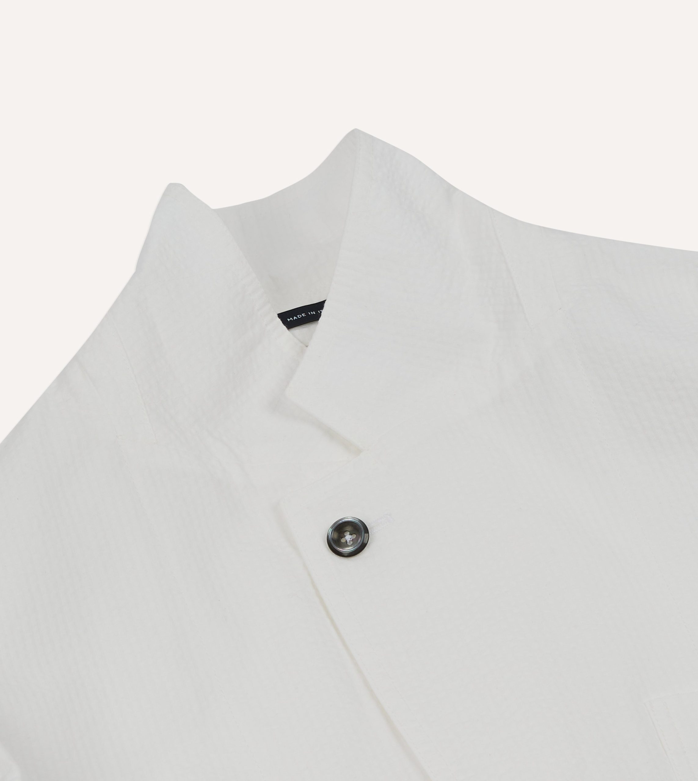 Michael McGregor for Drake's White Seersucker Games Blazer Mk. I - Image 4