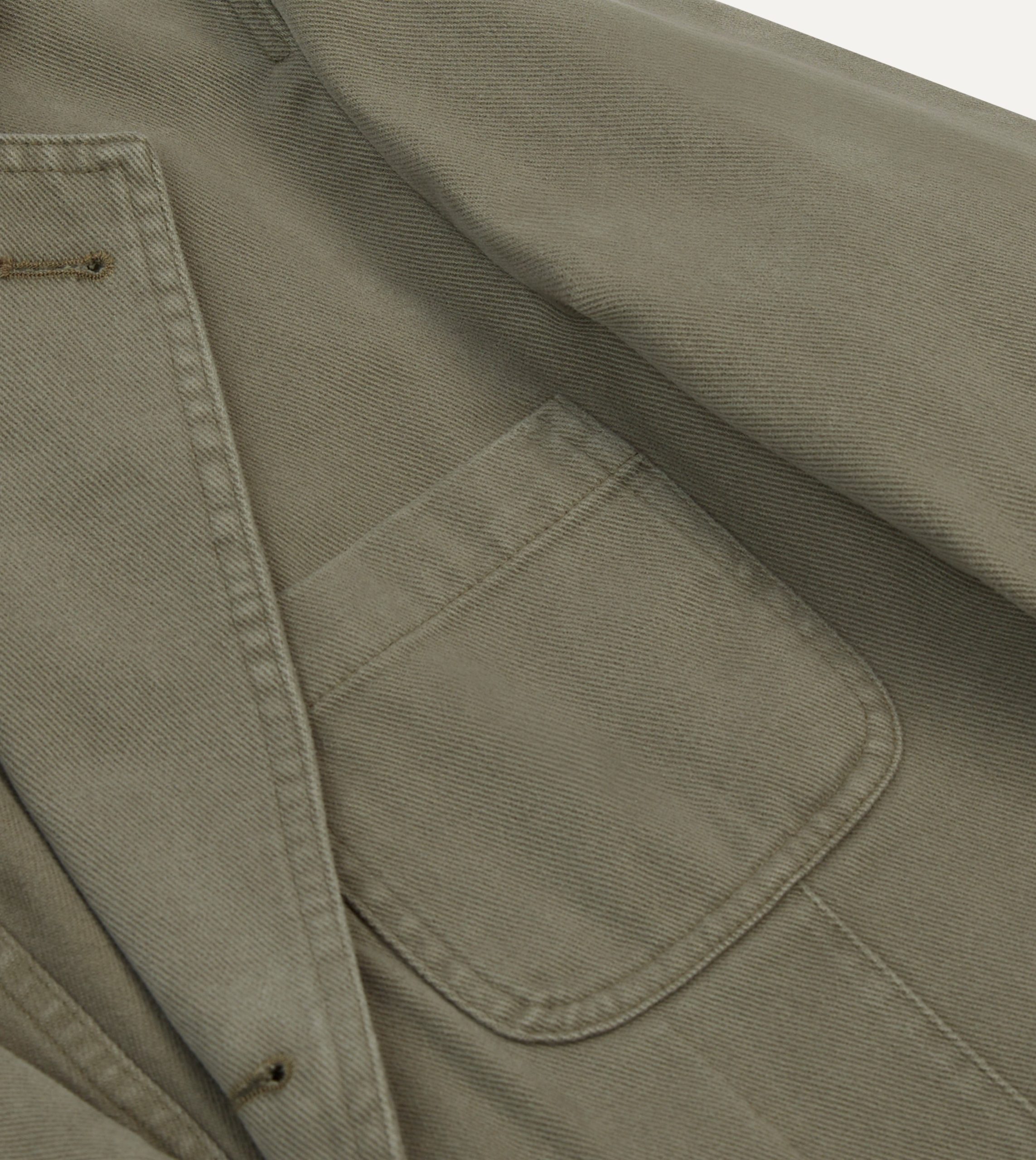 Khaki Heavy Cotton Twill Games Blazer Mk. I - Image 4