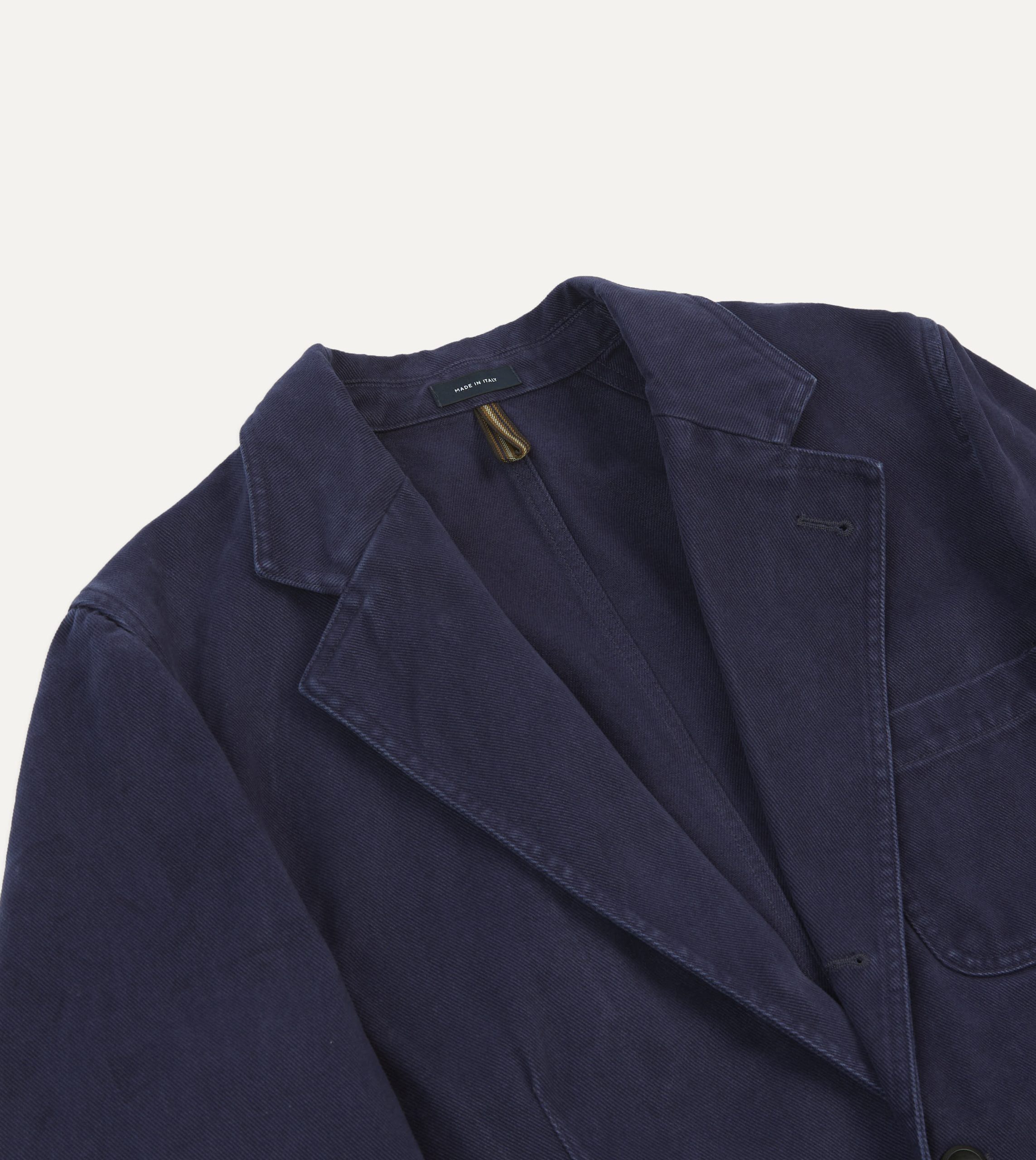 Indigo Heavy Cotton Twill Games Blazer Mk. I - Image 3
