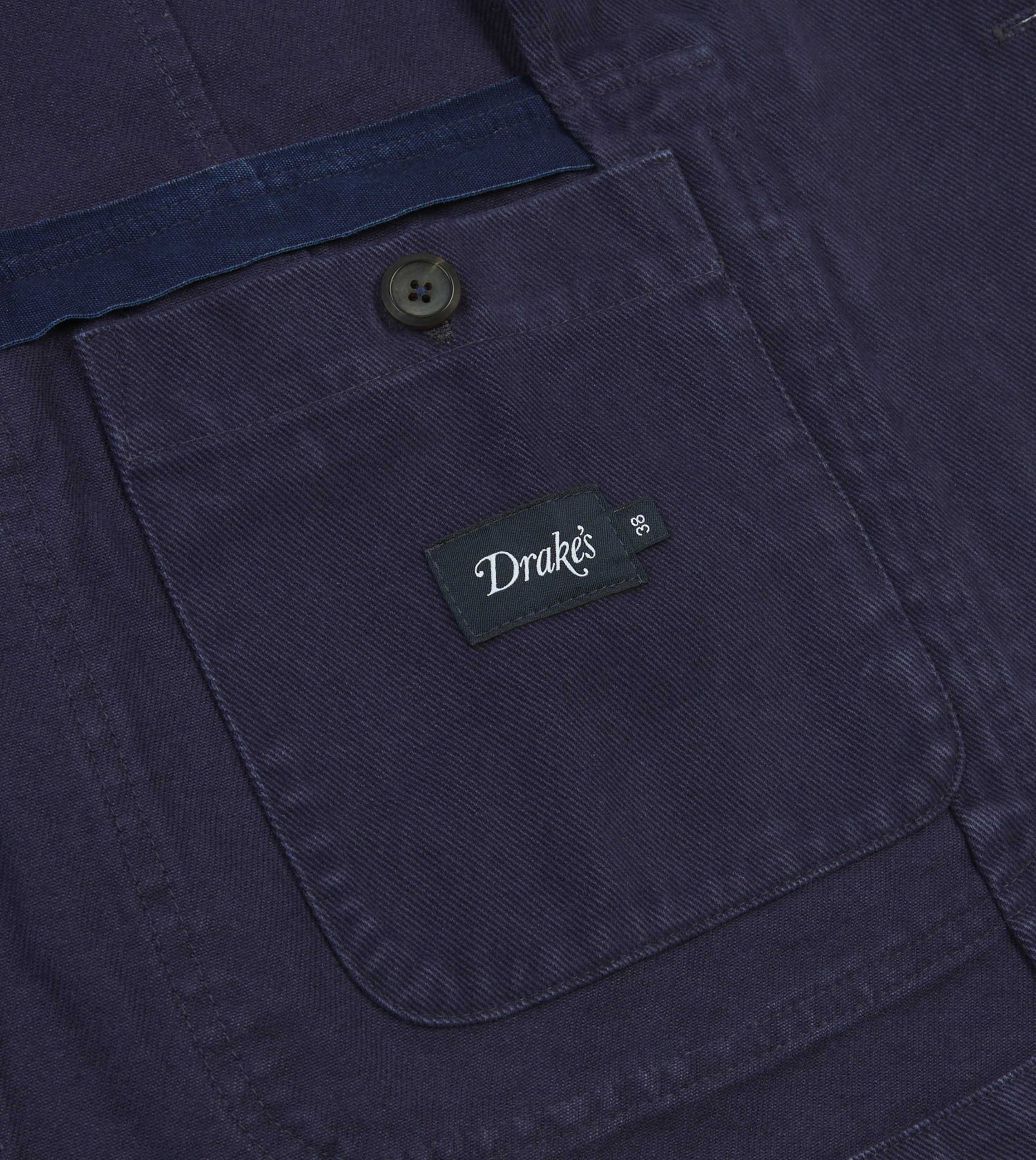 Indigo Heavy Cotton Twill Games Blazer Mk. I - Image 7