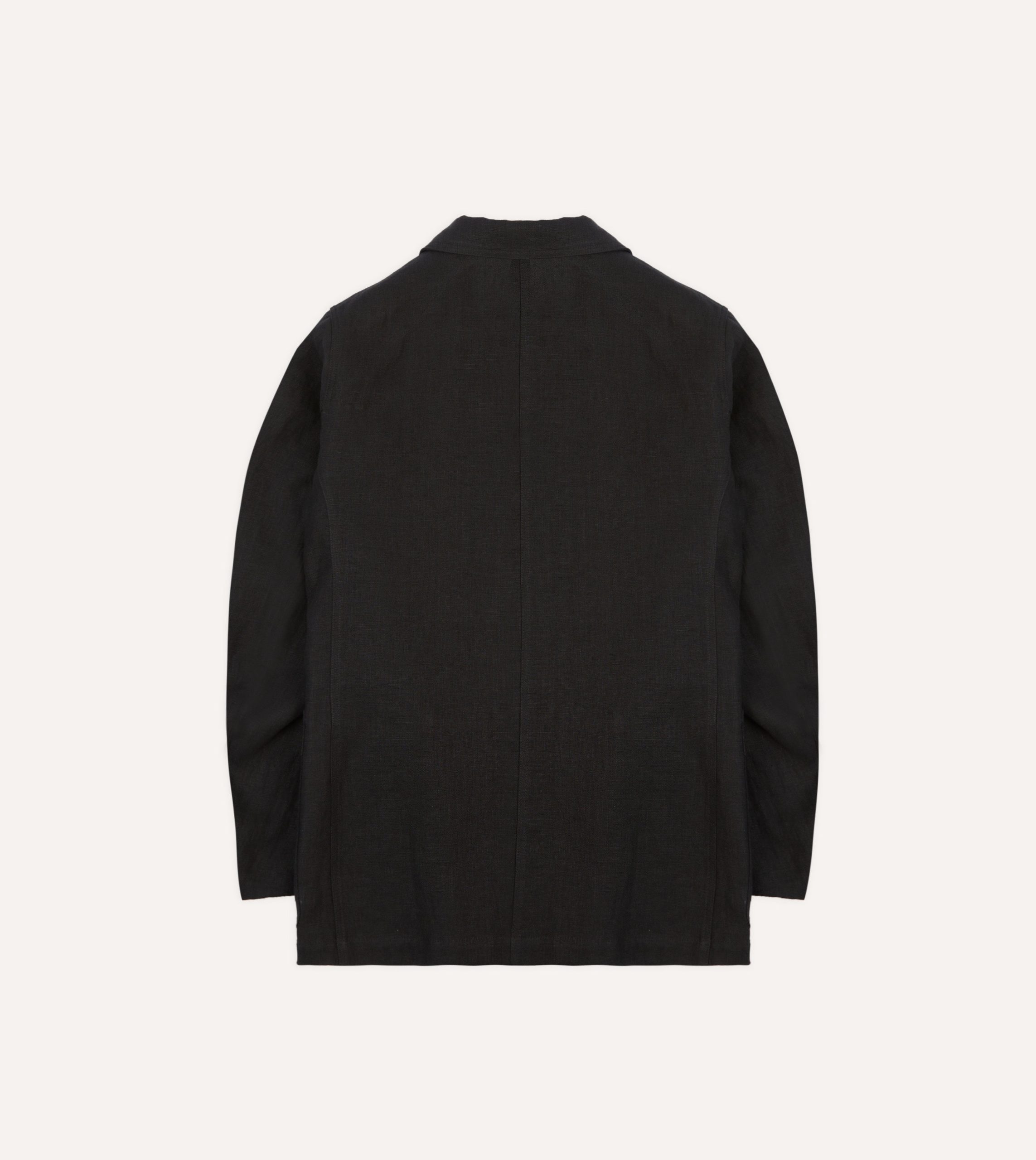 Black Linen Games Mk. V Dinner Jacket - Image 8