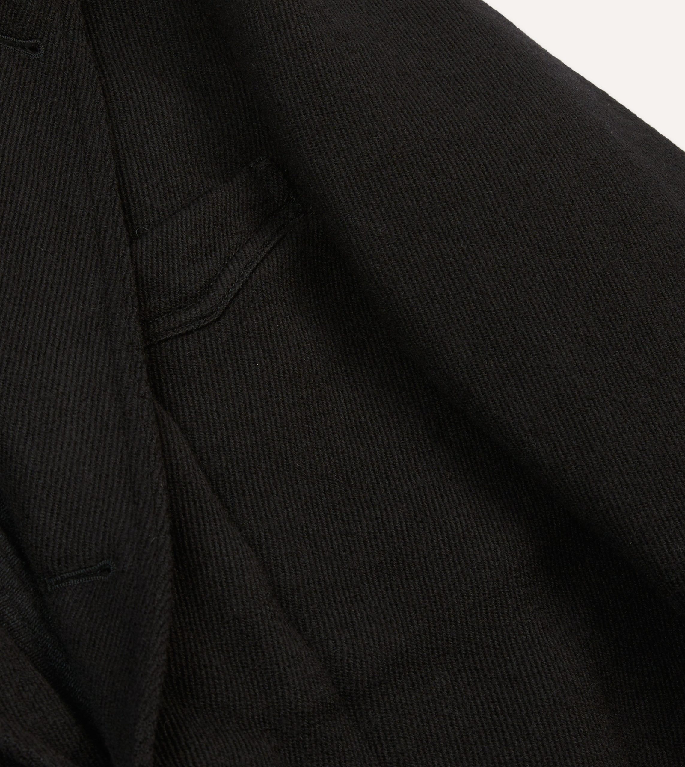 Navy Wool-Cotton Twill Field Games Blazer - Image 5