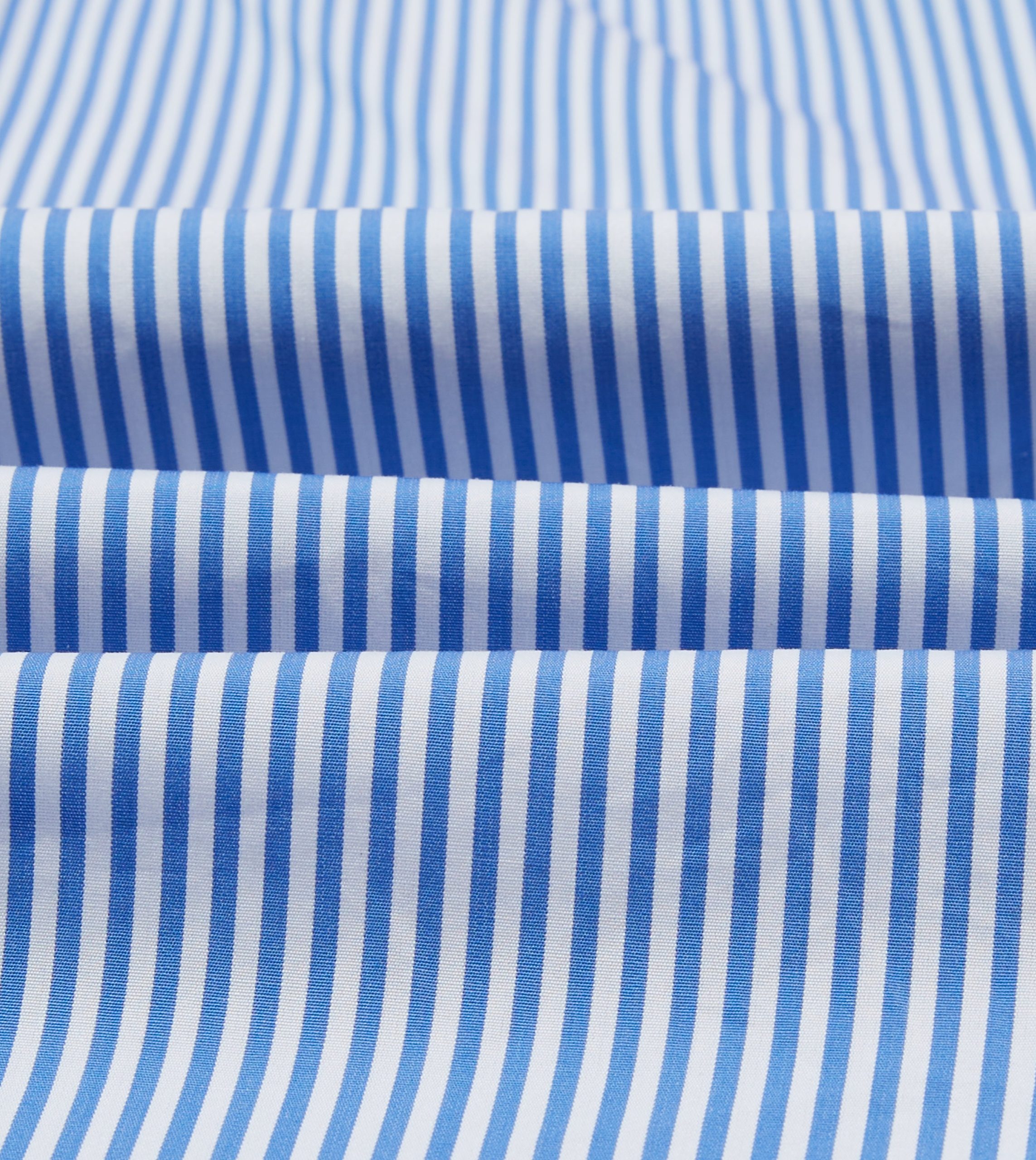Blue Bengal Stripe Cotton Poplin Button-Down Shirt - Image 2