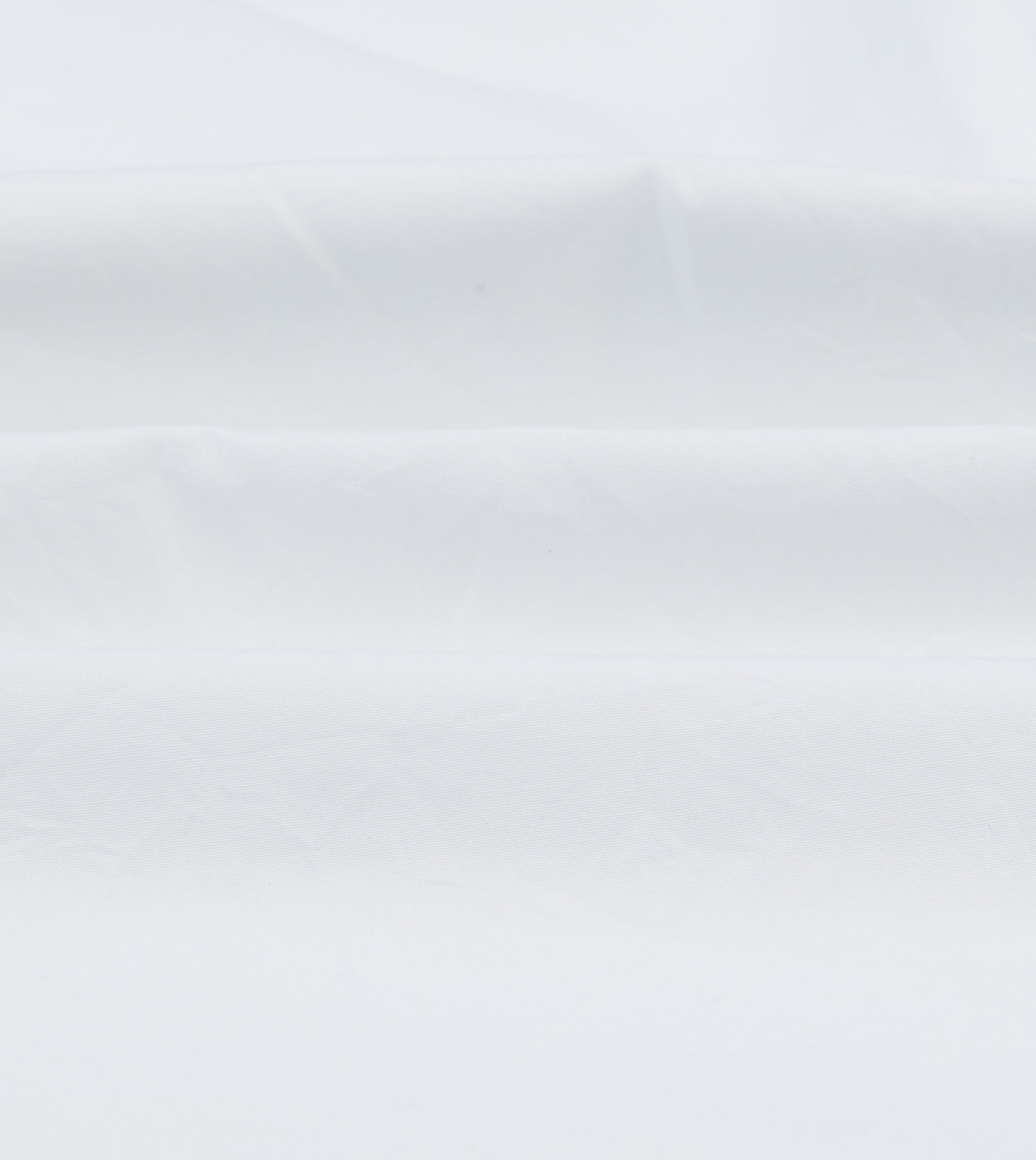 White Cotton Pocket Poplin Button-Down Shirt - Image 2