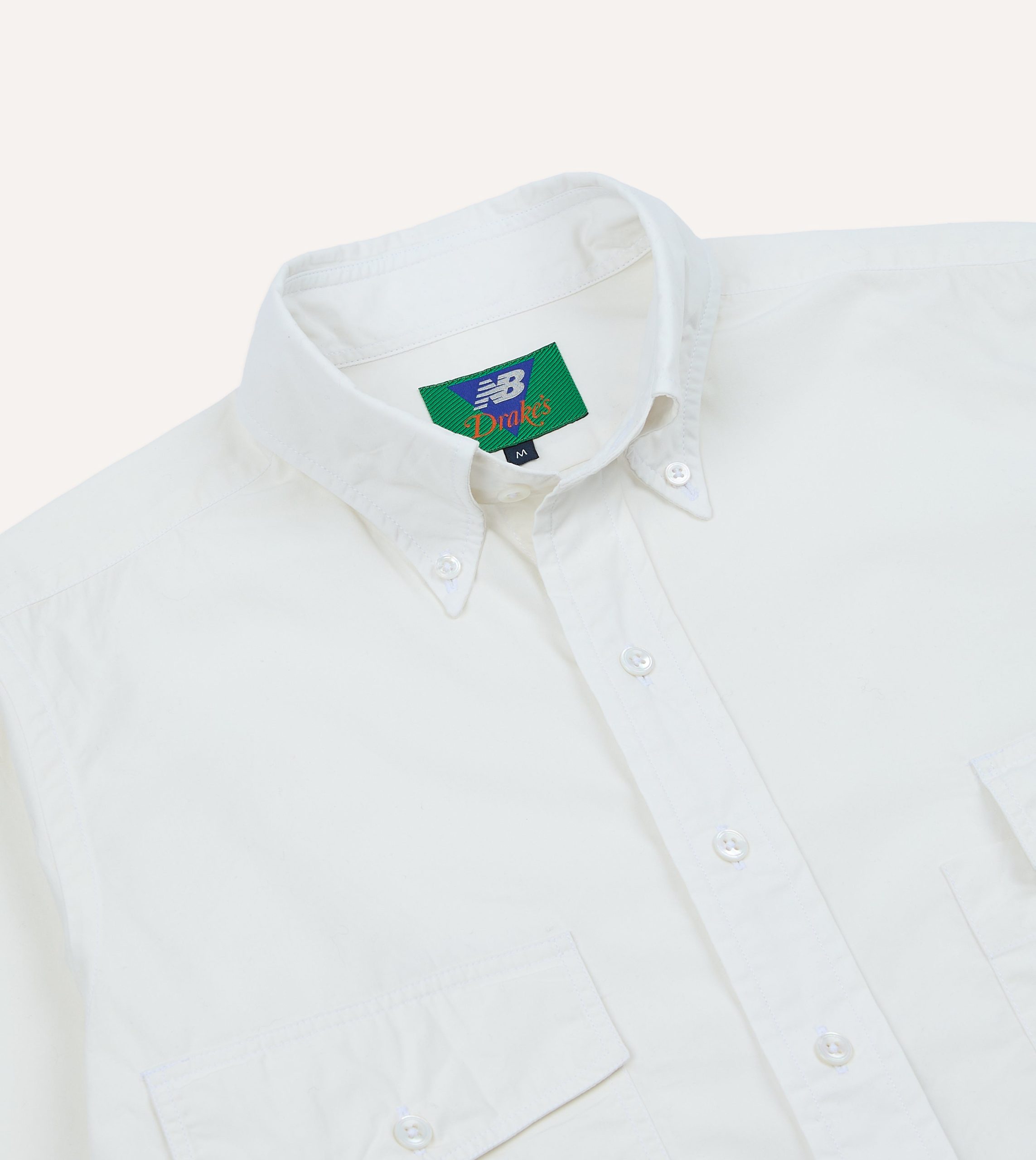 Drake's and New Balance Poplin Hiking Shirt - Image 3