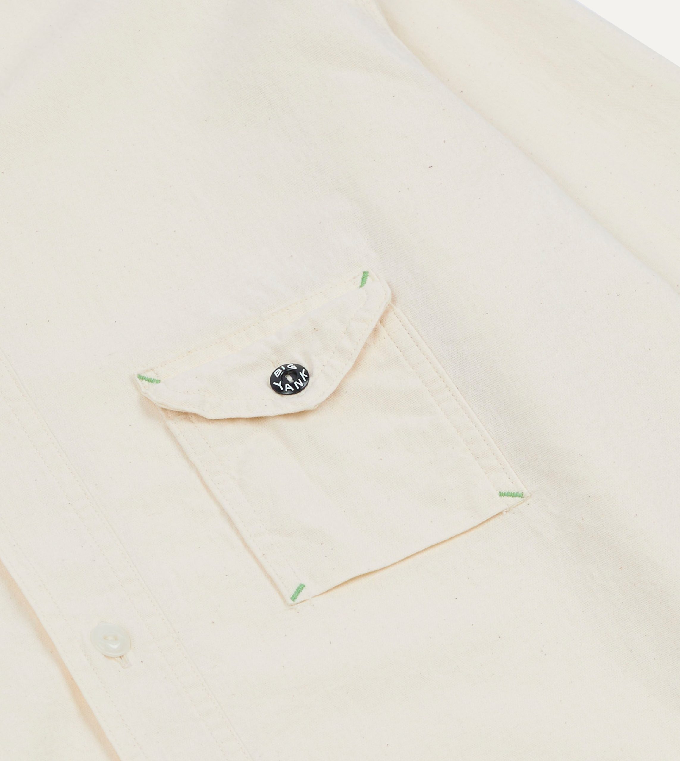 Big Yank '1935' Ecru Chambray Shirt - Image 4