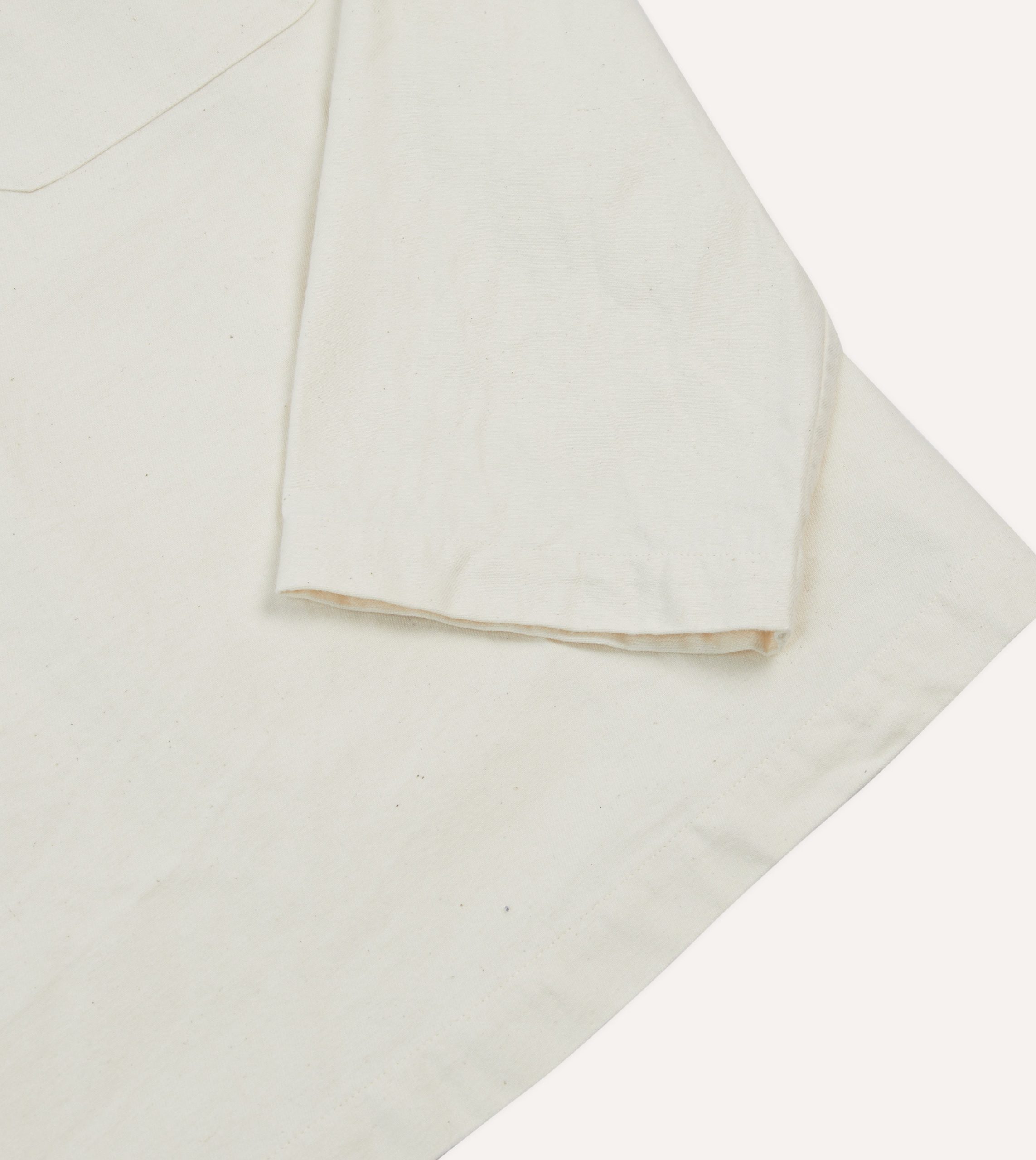 Ecru Cotton Twill Smock - Image 5