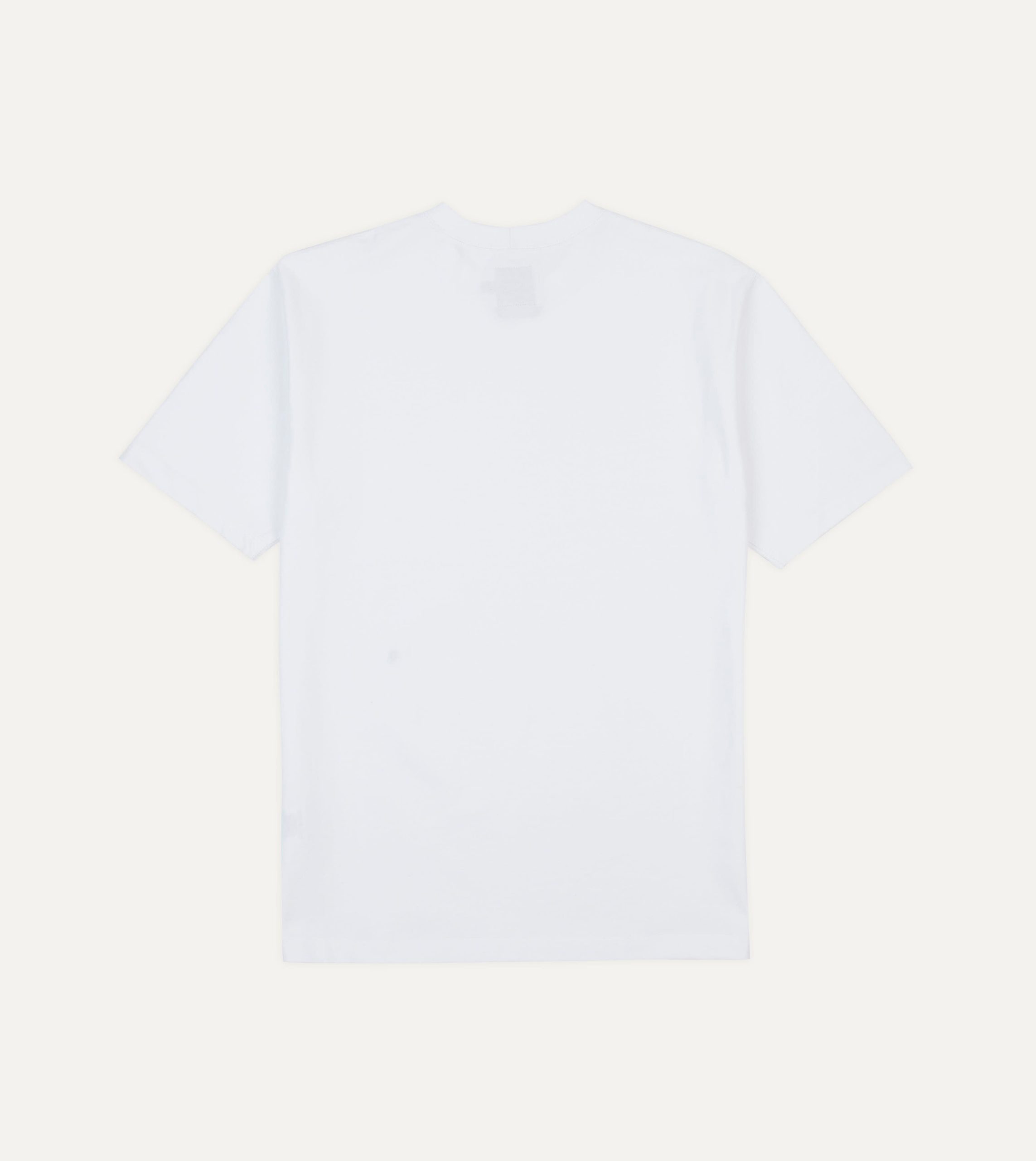 White Horseshoe Embroidered Crew Neck Hiking T-Shirt - Image 5