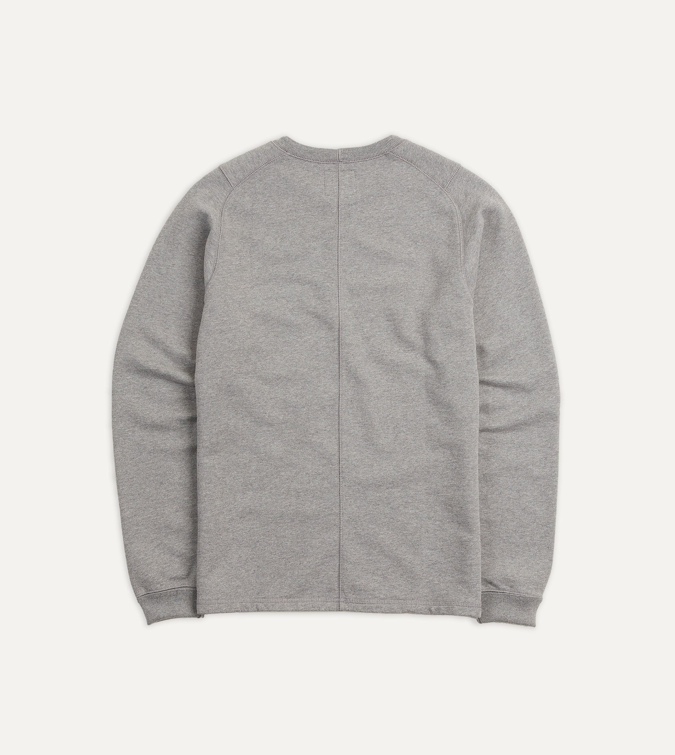 Grey Cotton Long-Sleeve Hiking Sweatshirt - Image 6