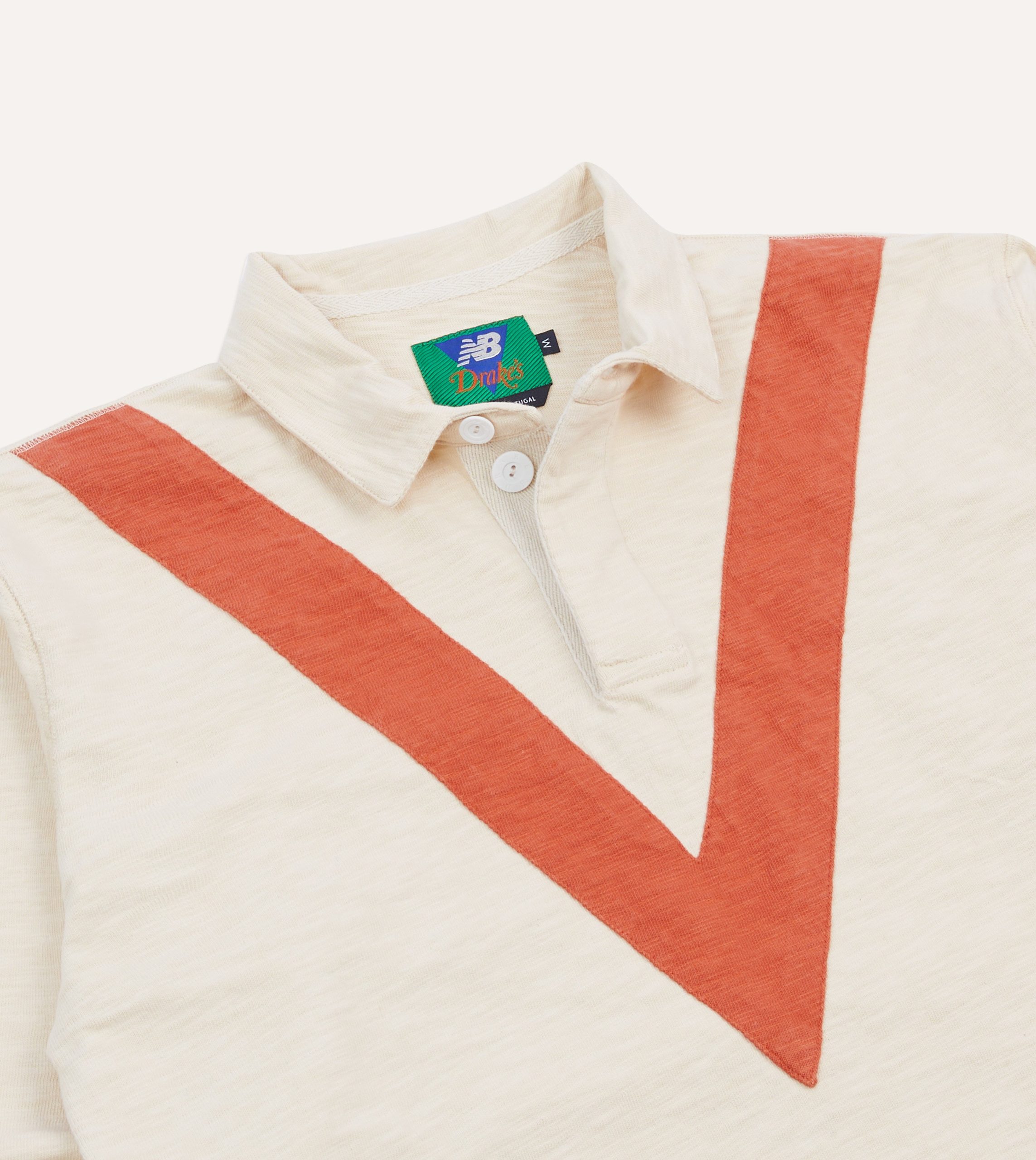 Drake's and New Balance '82 Flam?? Rugby Shirt - Image 4