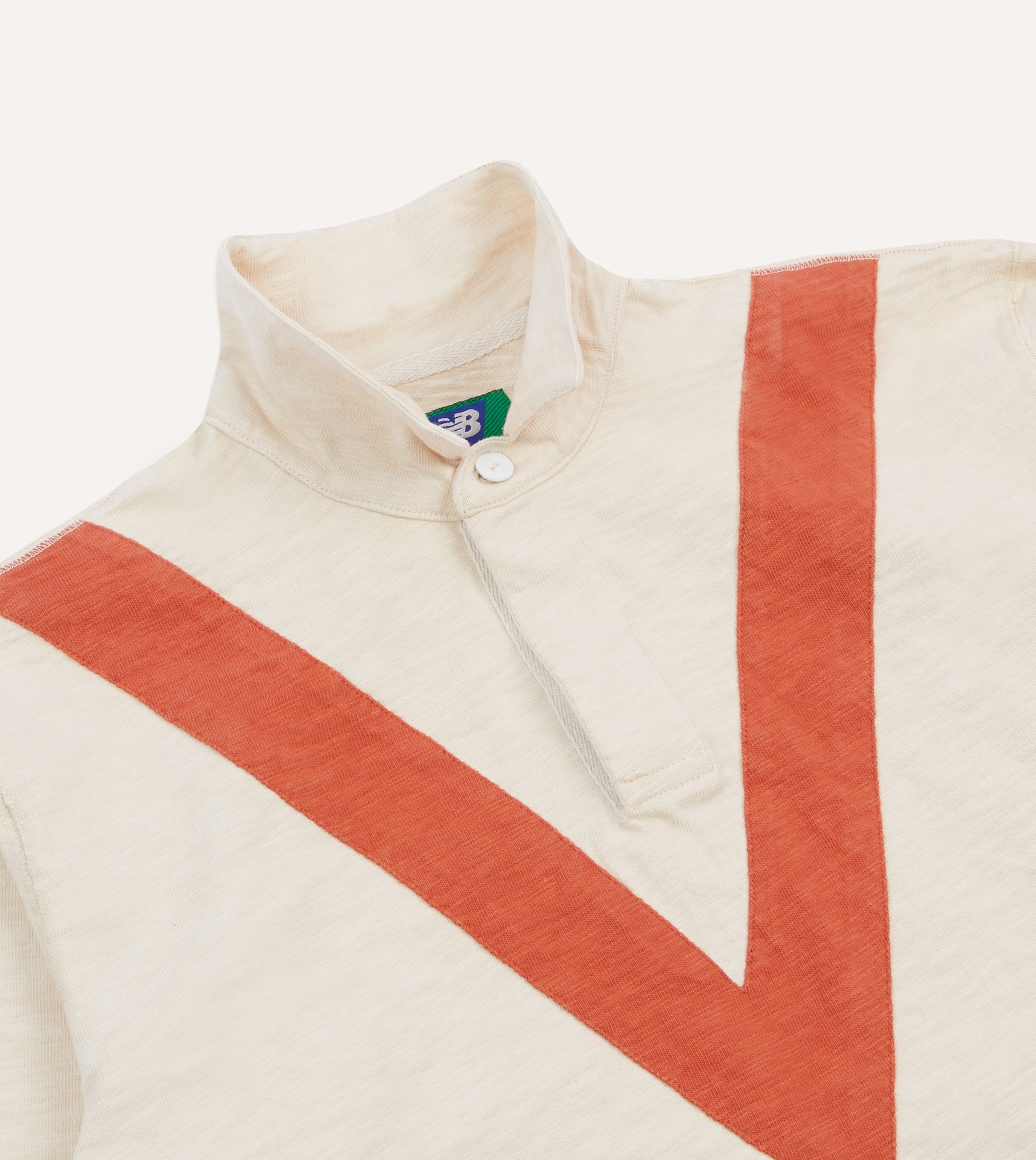 Drake's and New Balance '82 Flam?? Rugby Shirt - Image 5