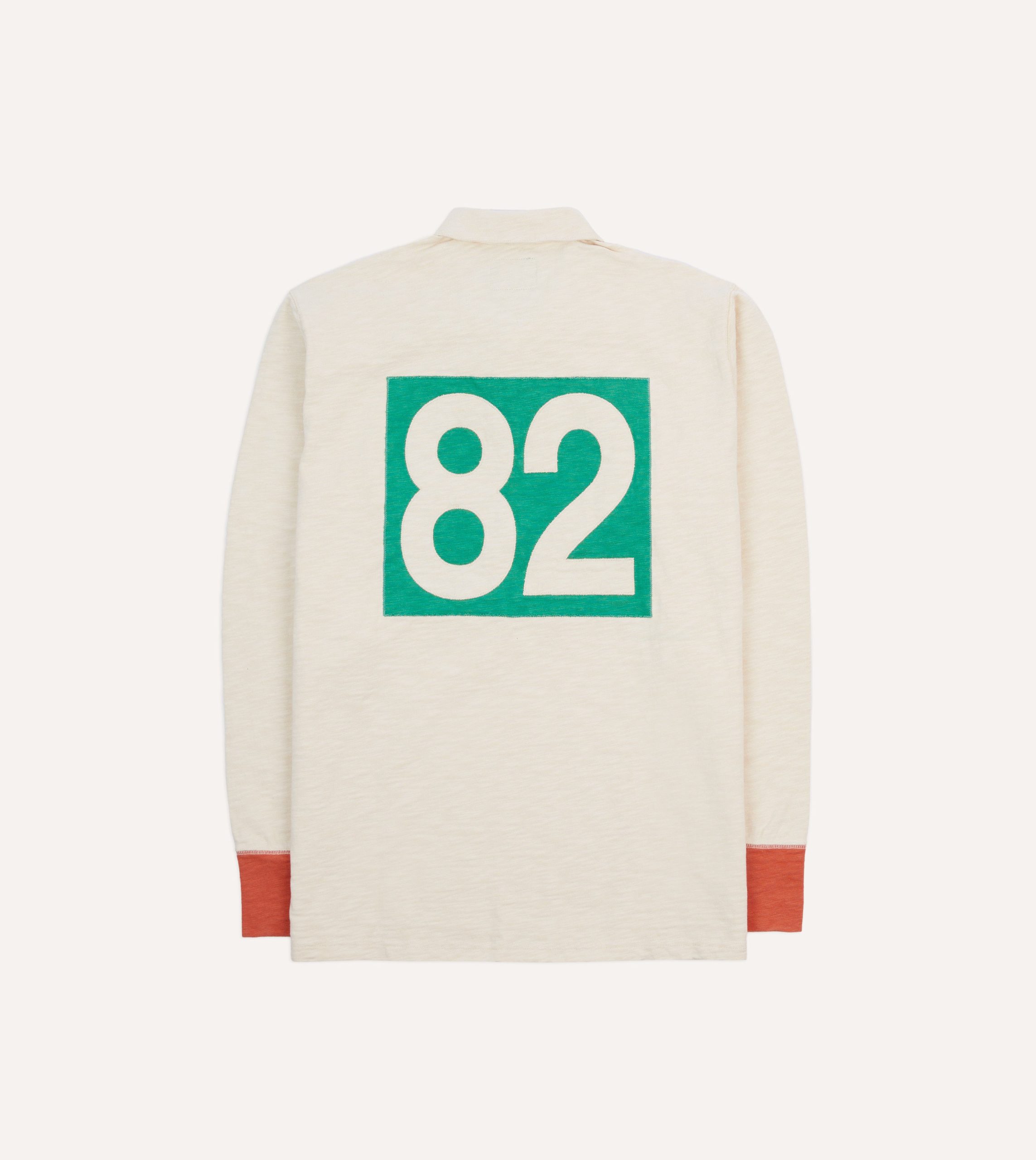 Drake's and New Balance '82 Flam?? Rugby Shirt - Image 2