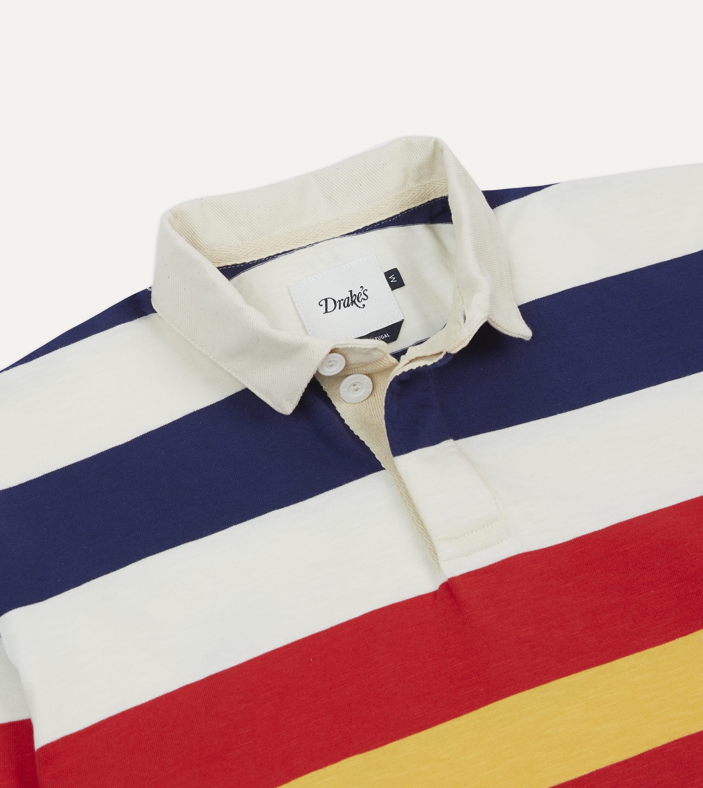 Multi Stripe Flamé Cotton Rugby Shirt - Image 3