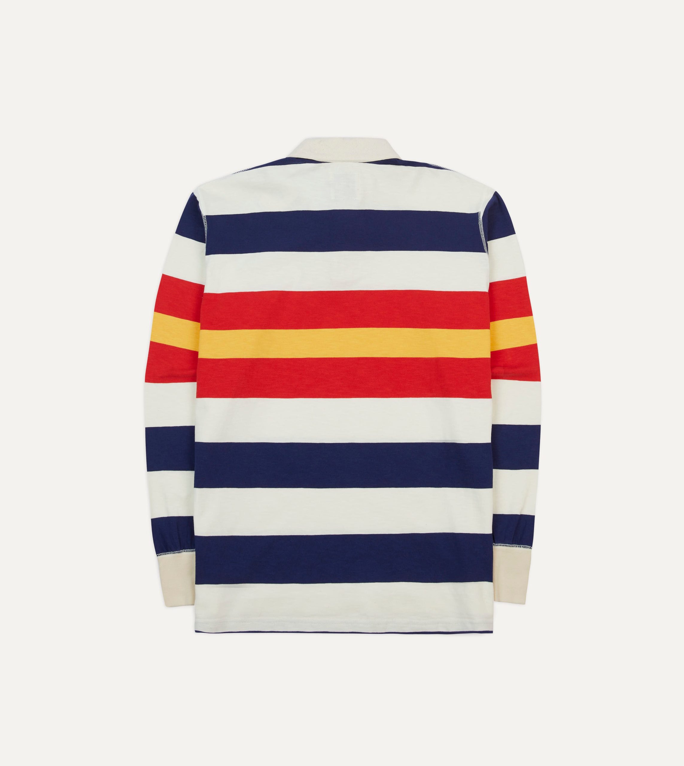 Multi Stripe Flamé Cotton Rugby Shirt - Image 6