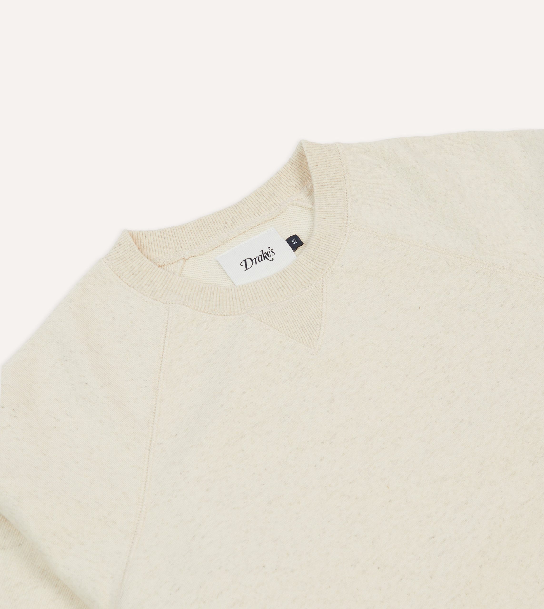 Ecru Cotton-Hemp Sweatshirt - Image 3
