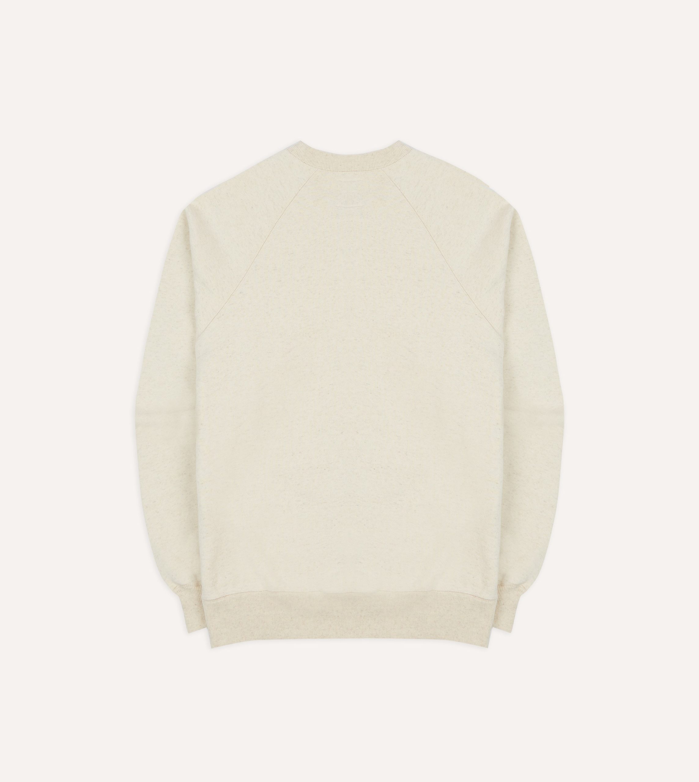 Ecru Cotton-Hemp Sweatshirt - Image 5