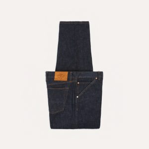 Indigo Rinse 14.2oz Japanese Selvedge Denim Five-Pocket Jeans