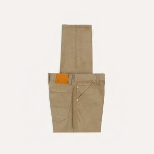 Tobacco Japanese Selvedge Needlecord Five-Pocket Trousers
