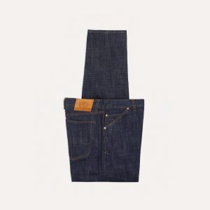 Indigo Rinse 15.5oz Japanese Selvedge Denim Five-Pocket Jeans