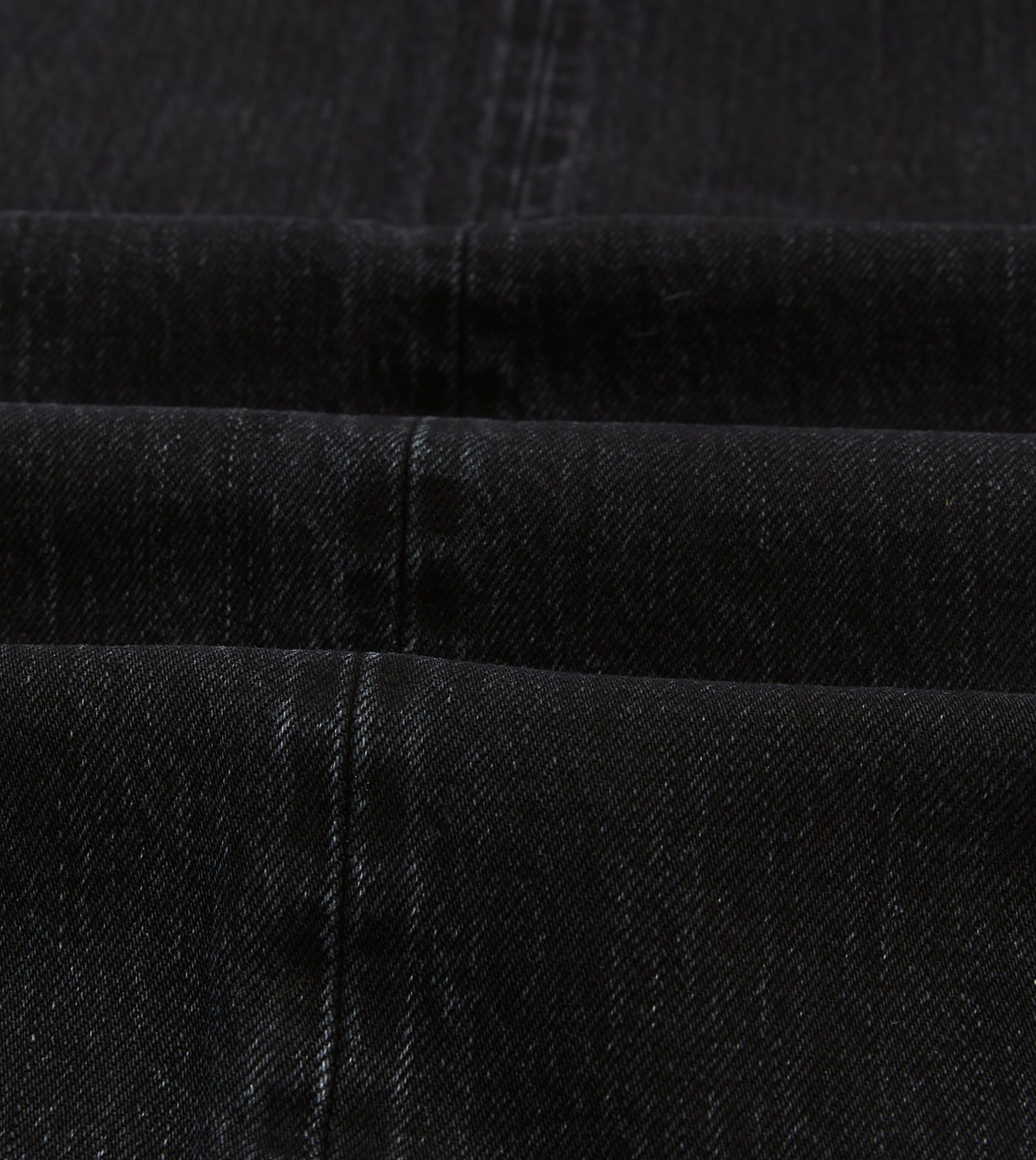 Drake's by A. Levine Black Stone Wash 12.3oz Selvedge Denim Five-Pocket Jeans - Image 2